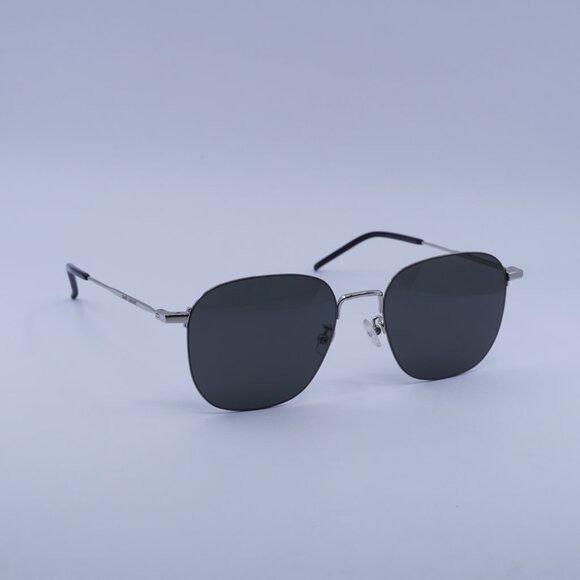 Saint Laurent Paris Saint Laurent SL388/K WIRE 001 Sunglasses Silver Square Size ONE SIZE - 1 Thumbnail