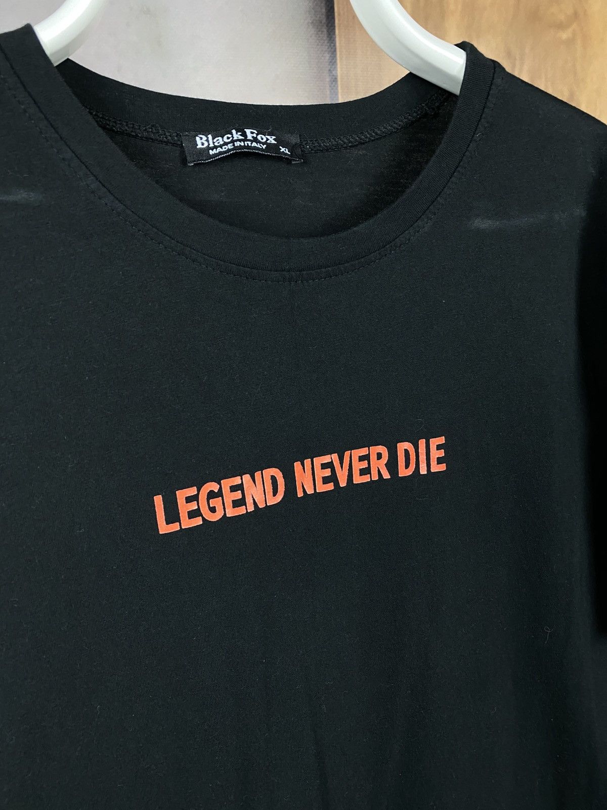 Vintage 🏀T-Shirt NBA Legend Never Die Black Fox Kobe Bryant 24 Tee🏀 Size US XL / EU 56 / 4 - 4 Thumbnail