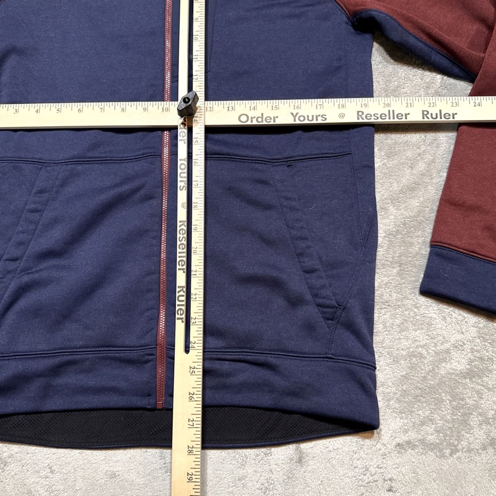 KJUS Kjus FRX Ps Hooded Jacket Men Size S Blue Red Fleece Lined Ski Outdoor Jacket Mens Size US S / EU 44-46 / 1 - 5 Thumbnail
