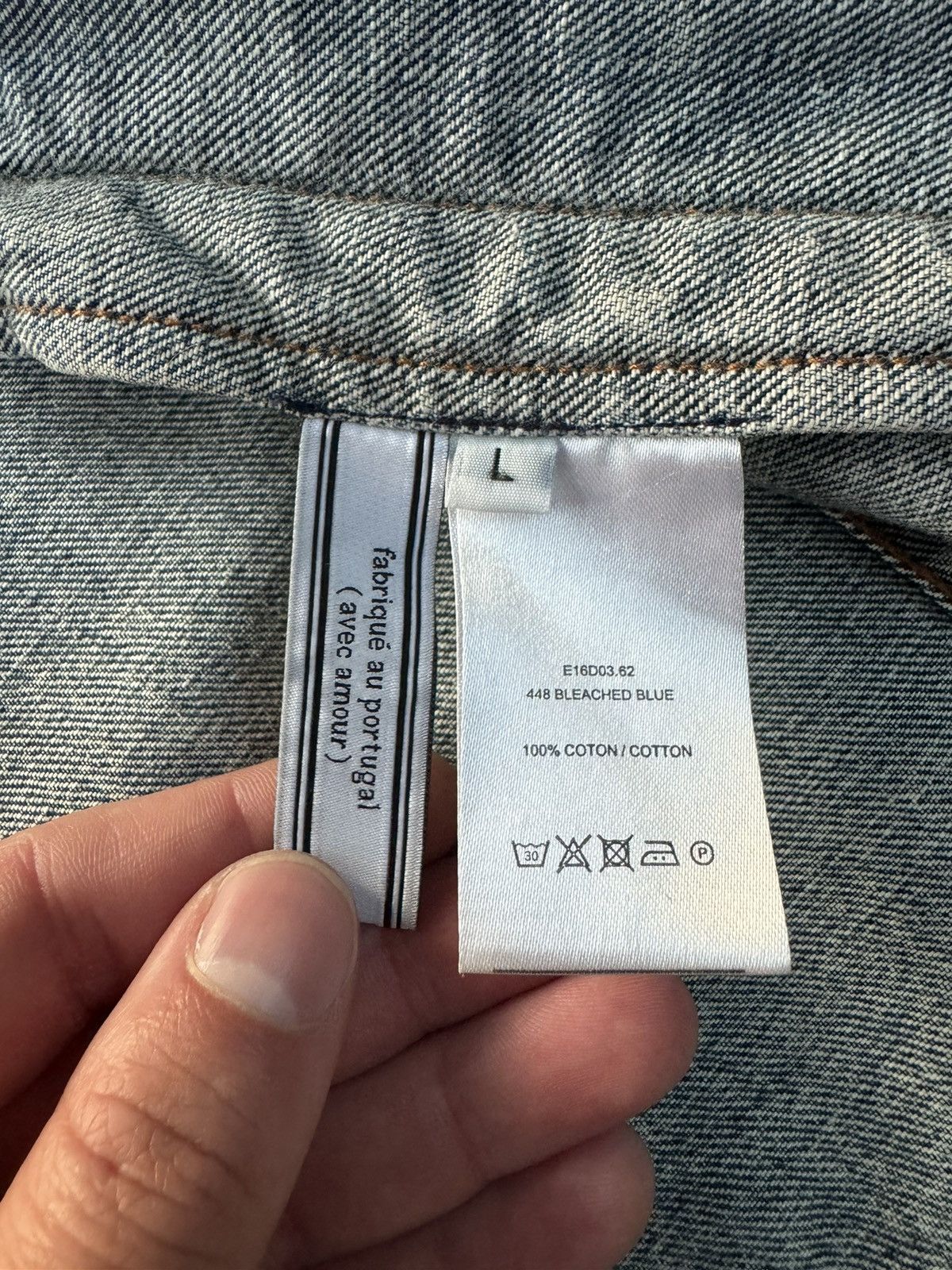 AMI Amazing Wash Denim Trucker Size US L / EU 52-54 / 3 - 4 Thumbnail