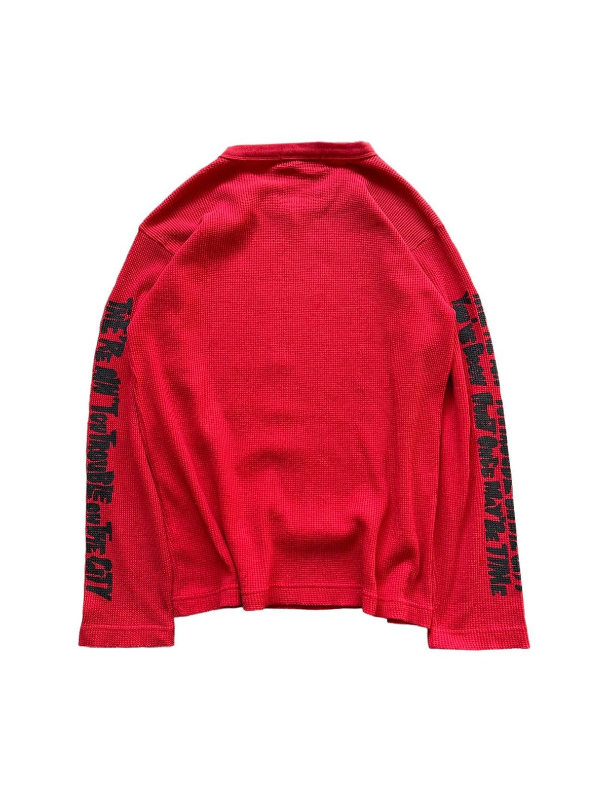 PEEL&LIFT 00's Punk Vorable thermal knit long sleeve Size US M / EU 48-50 / 2 - 3 Thumbnail