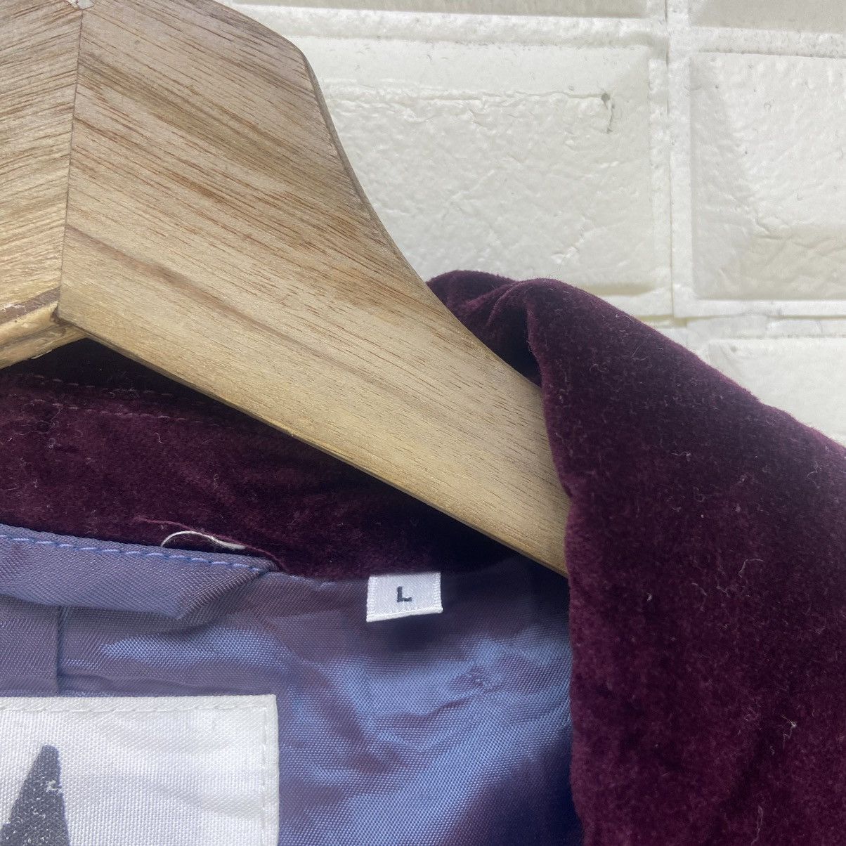 Levi's × Velvet Levi’s Black Velvet Maroon Stylish Jacket Size US S / EU 44-46 / 1 - 14 Thumbnail
