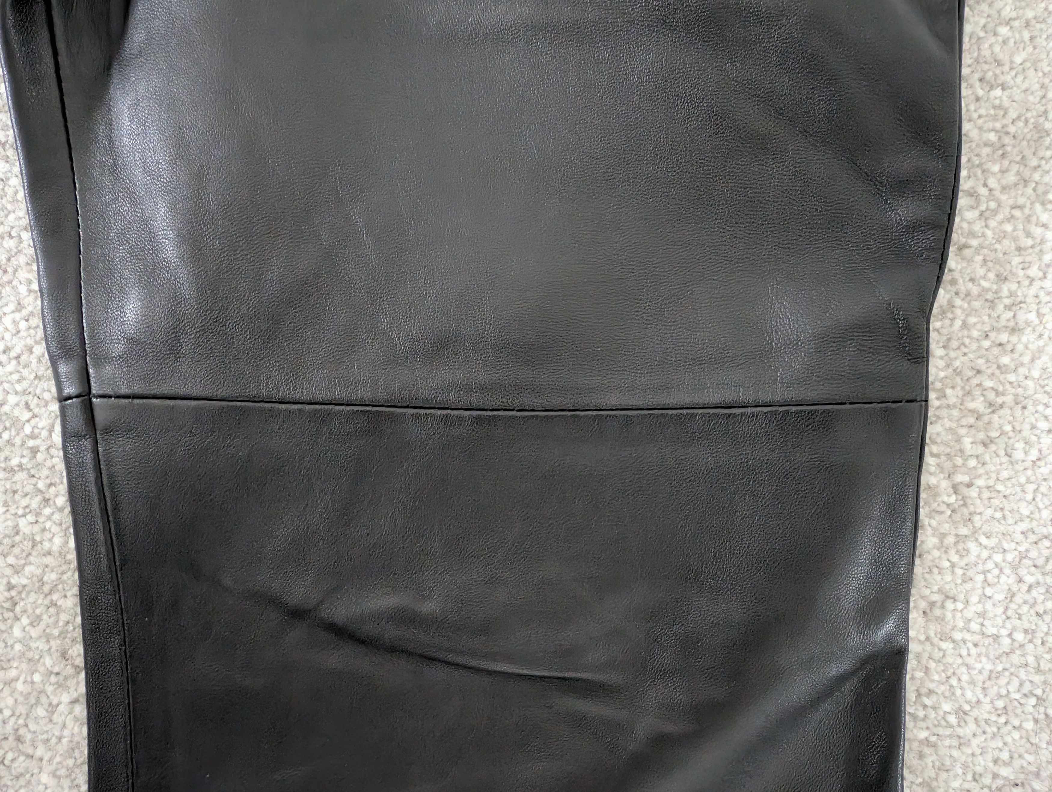 Proenza Schouler White Label Proenza Schouler White Label Black Leather Pants Size 28" / US 6 / IT 42 - 5 Thumbnail
