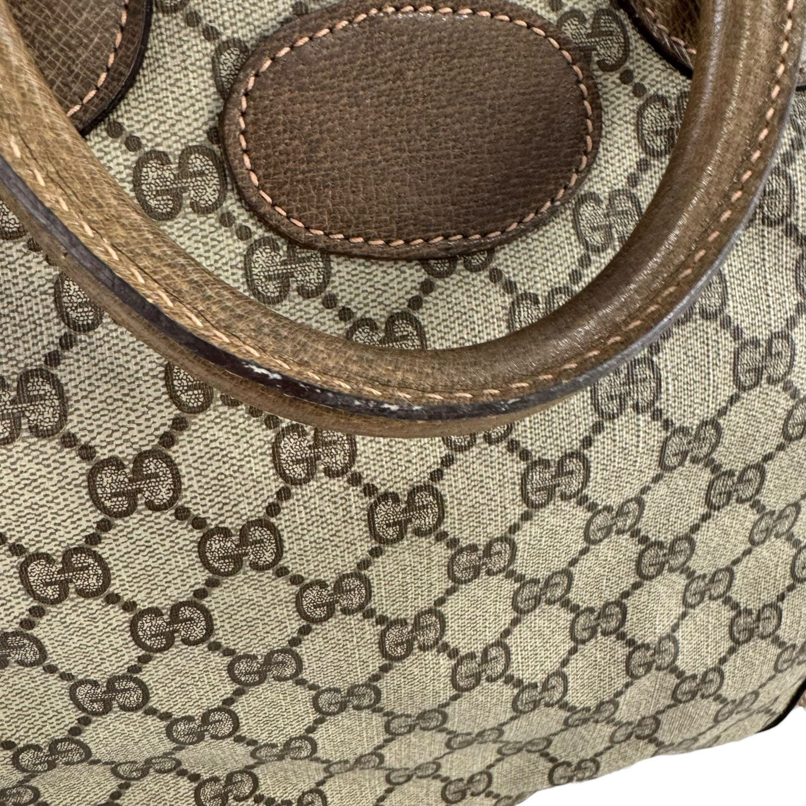 Gucci Gucci Vintage Monogram Sherry Line Travel Bag Size ONE SIZE - 18 Thumbnail