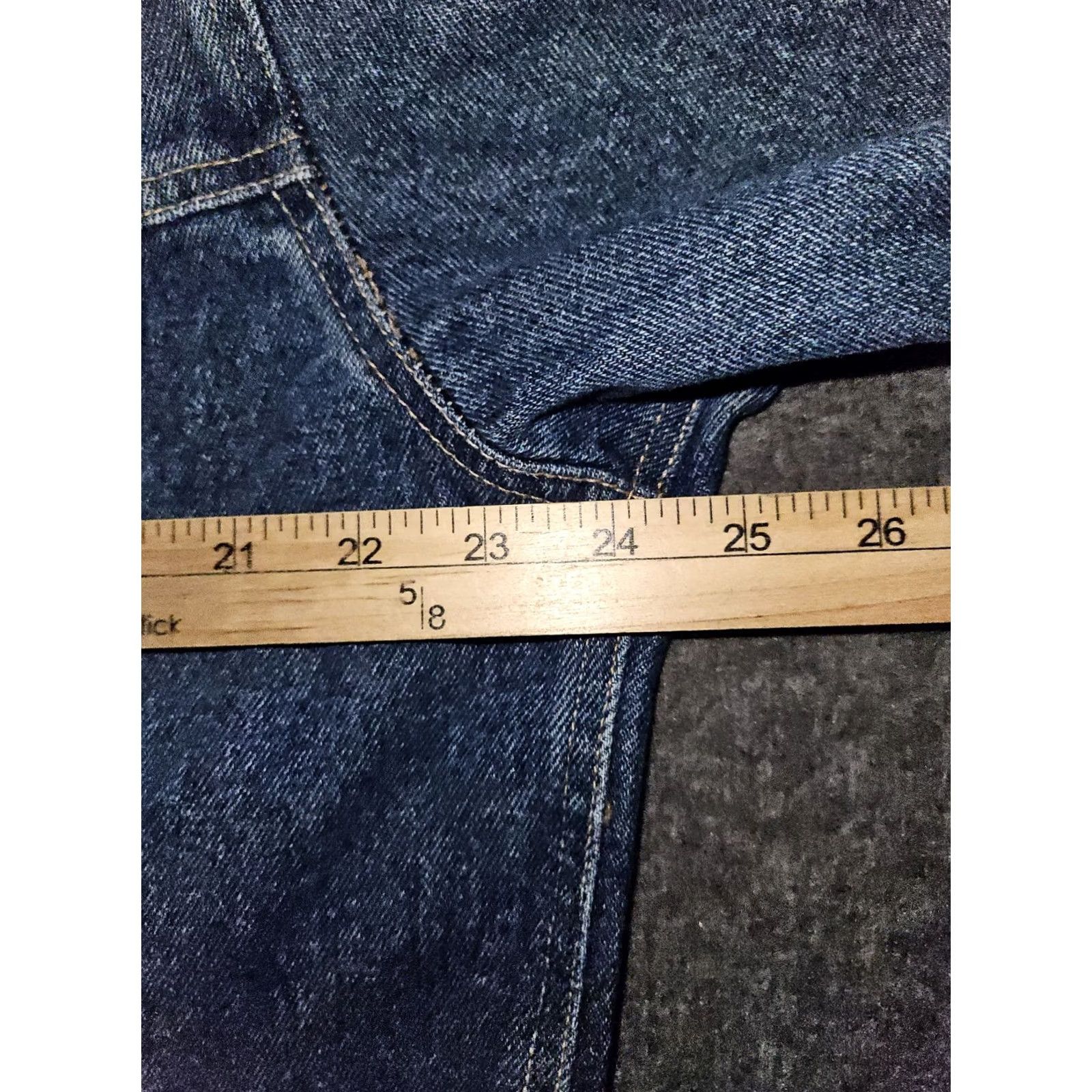 Wrangler VINTAGE Wrangler Hero Denim Trucker Jacket Mens Large Blue Denim 90s Western Pocket Flap Pockets Logo Button Collared Jacket Size US L / EU 52-54 / 3 - 3 Thumbnail