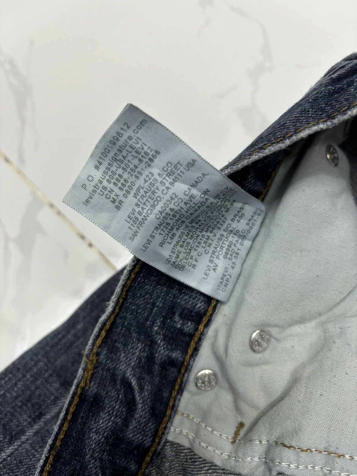If Six Was Nine 🔥Levi’s 299 Baggy Loose Fit Denizen Denim Jeans Size US 36 / EU 52 - 11 Thumbnail
