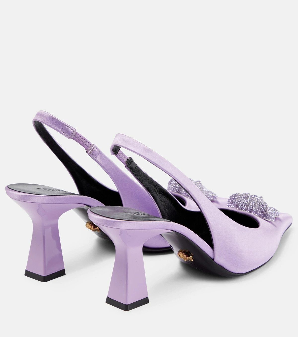 Versace o1y0226 Pumps in Lilac Size US 7 / IT 37 - 3 Thumbnail