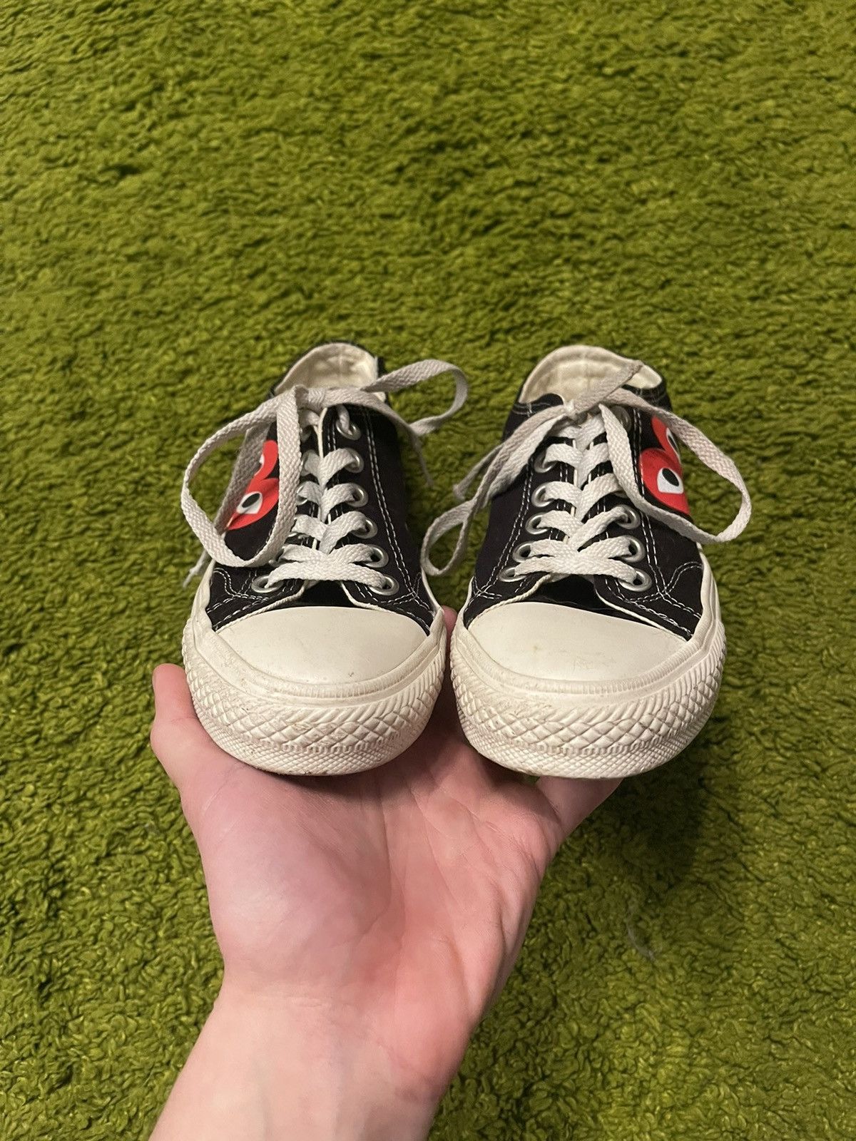 Comme des Garcons PLAY × Converse × Japanese Brand Converse x Comme Des Gacons CDG Play sneakers Size US 6.5 / IT 36.5 - 3 Thumbnail