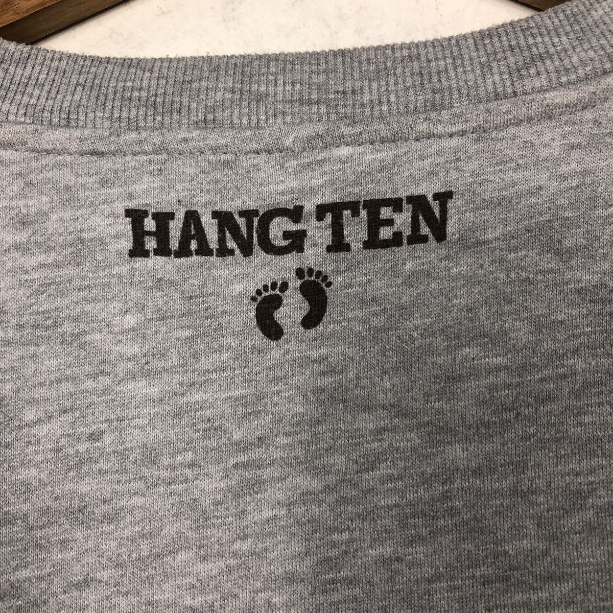 Japanese Brand × Vintage 📌Vintage Sweatshirt Hang Ten Rainbow Design Big Logo Size US L / EU 52-54 / 3 - 13 Thumbnail