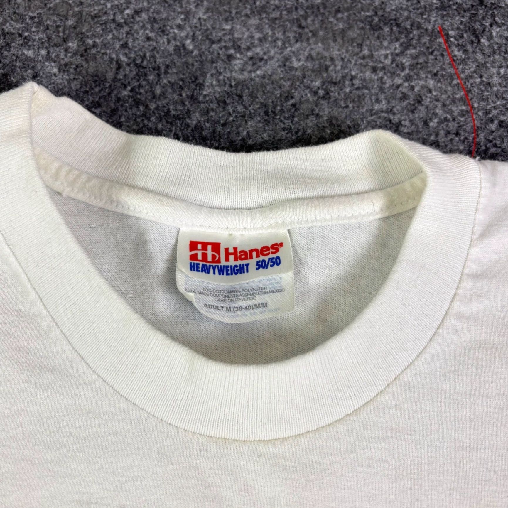 Hanes VINTAGE Hanes DeQuincy Railroad Museum T Shirt Mens Medium White Graphics Tee Railroad Museum Train Graphic Mens White 1990s Size US M / EU 48-50 / 2 - 5 Thumbnail
