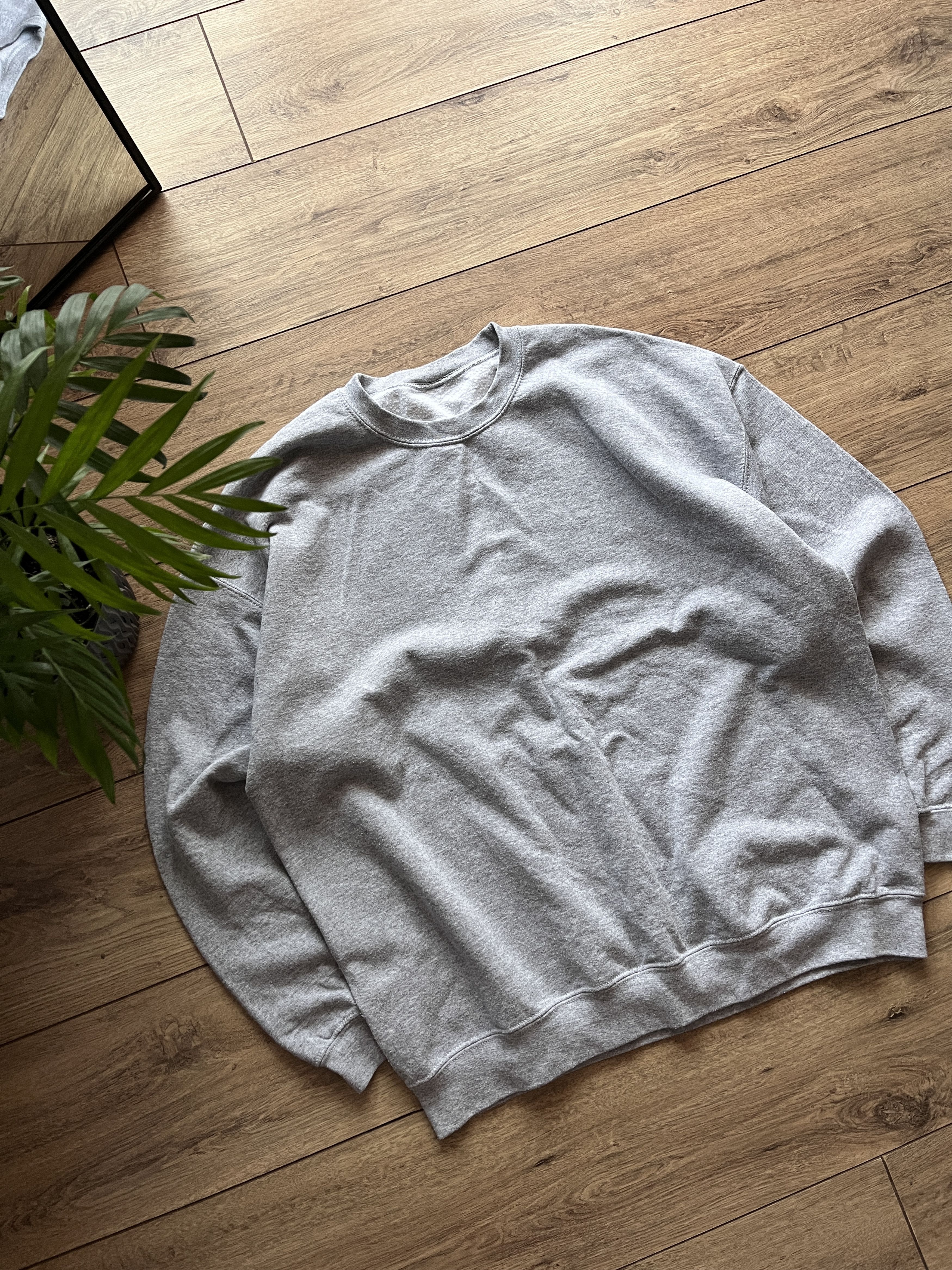 Fruit Of The Loom × Vintage Vintage y2k Fruit of the Loom Blank Sweatshirt oversized Size US L / EU 52-54 / 3 - 3 Thumbnail