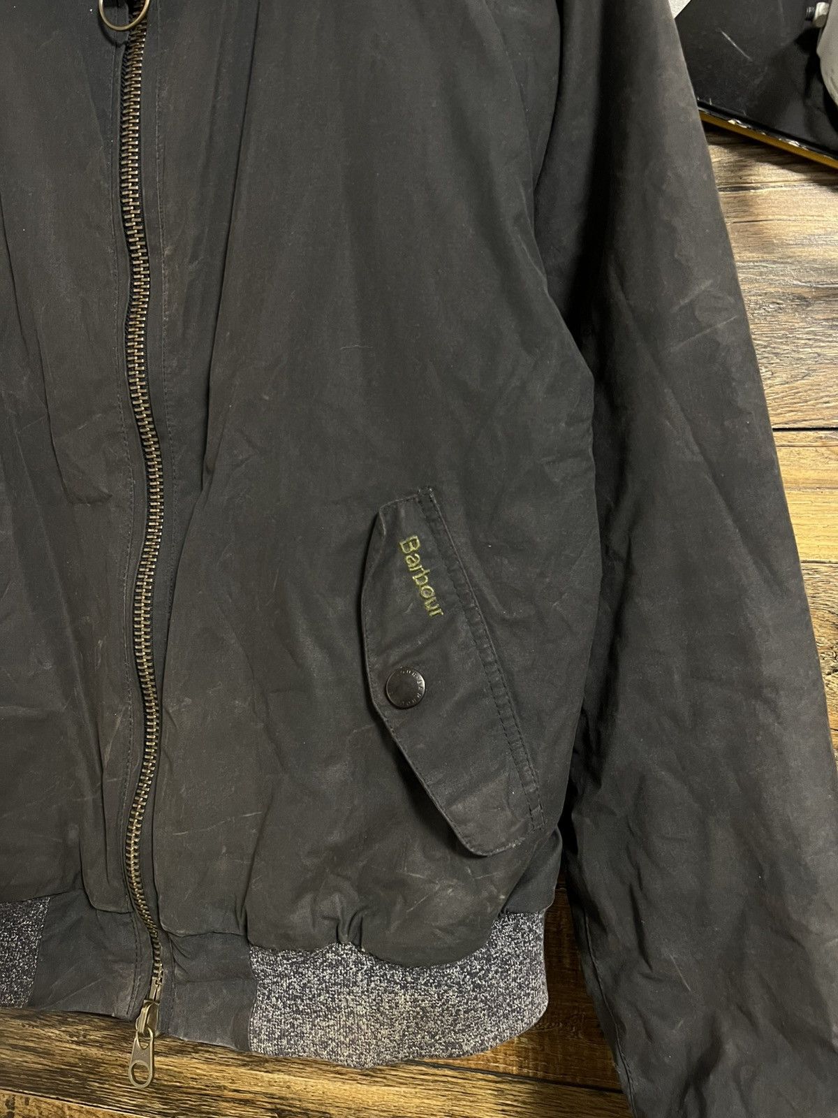 Barbour Barbour International Wax Cotton Bomber Jacket Lining Men L Size US L / EU 52-54 / 3 - 4 Thumbnail