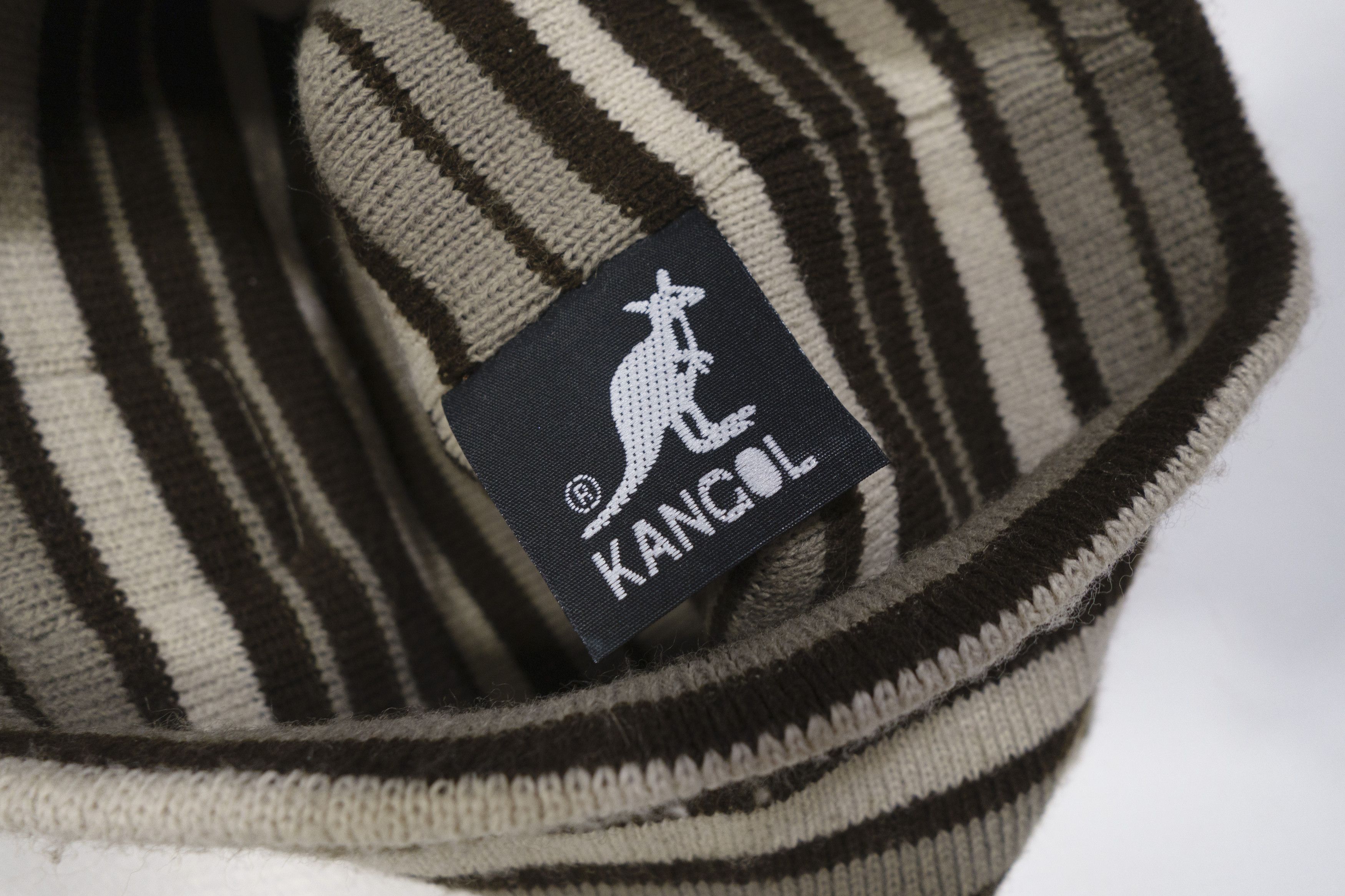 Kangol 90S Logo Striped Y2K Hat Size ONE SIZE - 4 Thumbnail