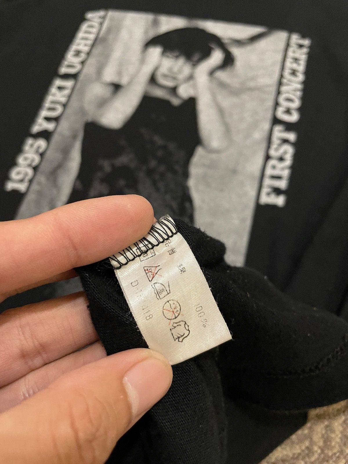 Band Tees × Japanese Brand × Vintage VINTAGE YUKI UCHIDA FIRST CONCERT 1995 TEE Size US L / EU 52-54 / 3 - 8 Thumbnail