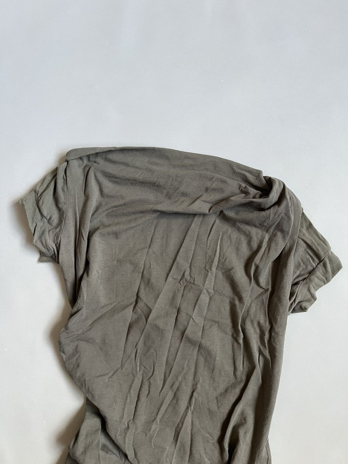 Brunello Cucinelli Brunello Cucinelli Grey Cotton Asymmetrical Sleeveless Dress Size XS / US 0-2 / IT 36-38 - 5 Thumbnail