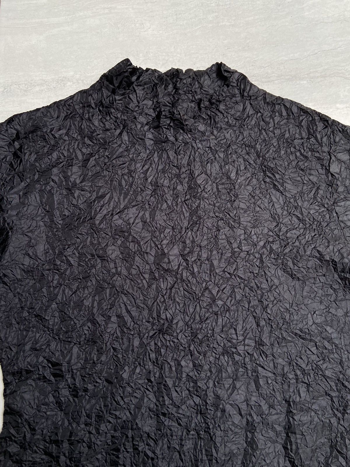 Designer × Japanese Brand AVON STYLE Black Wrinkle T-shirt Size US S / EU 44-46 / 1 - 8 Thumbnail