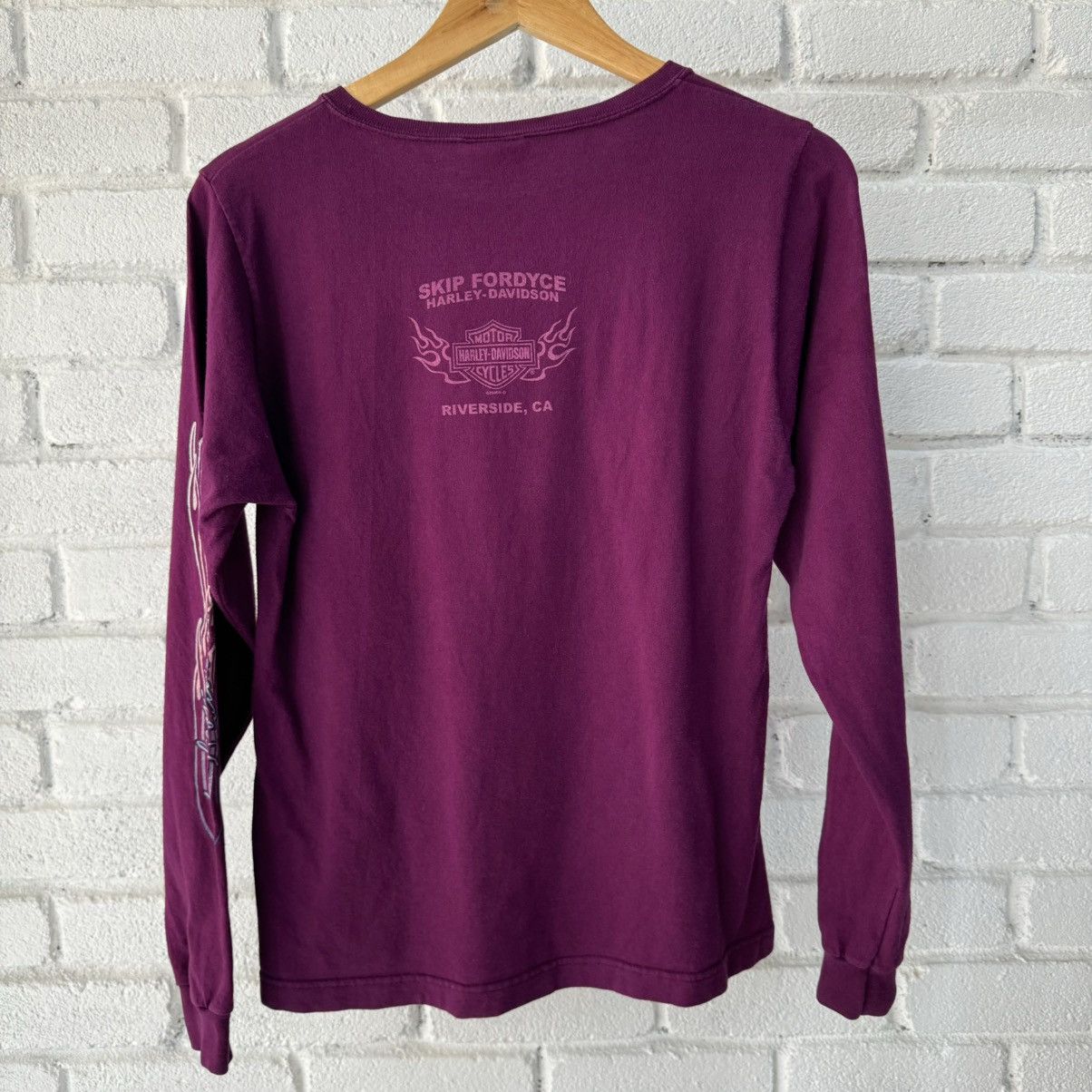 Harley Davidson Harley Davidson LS Glitter Tee Size M / US 6-8 / IT 42-44 - 2 Thumbnail