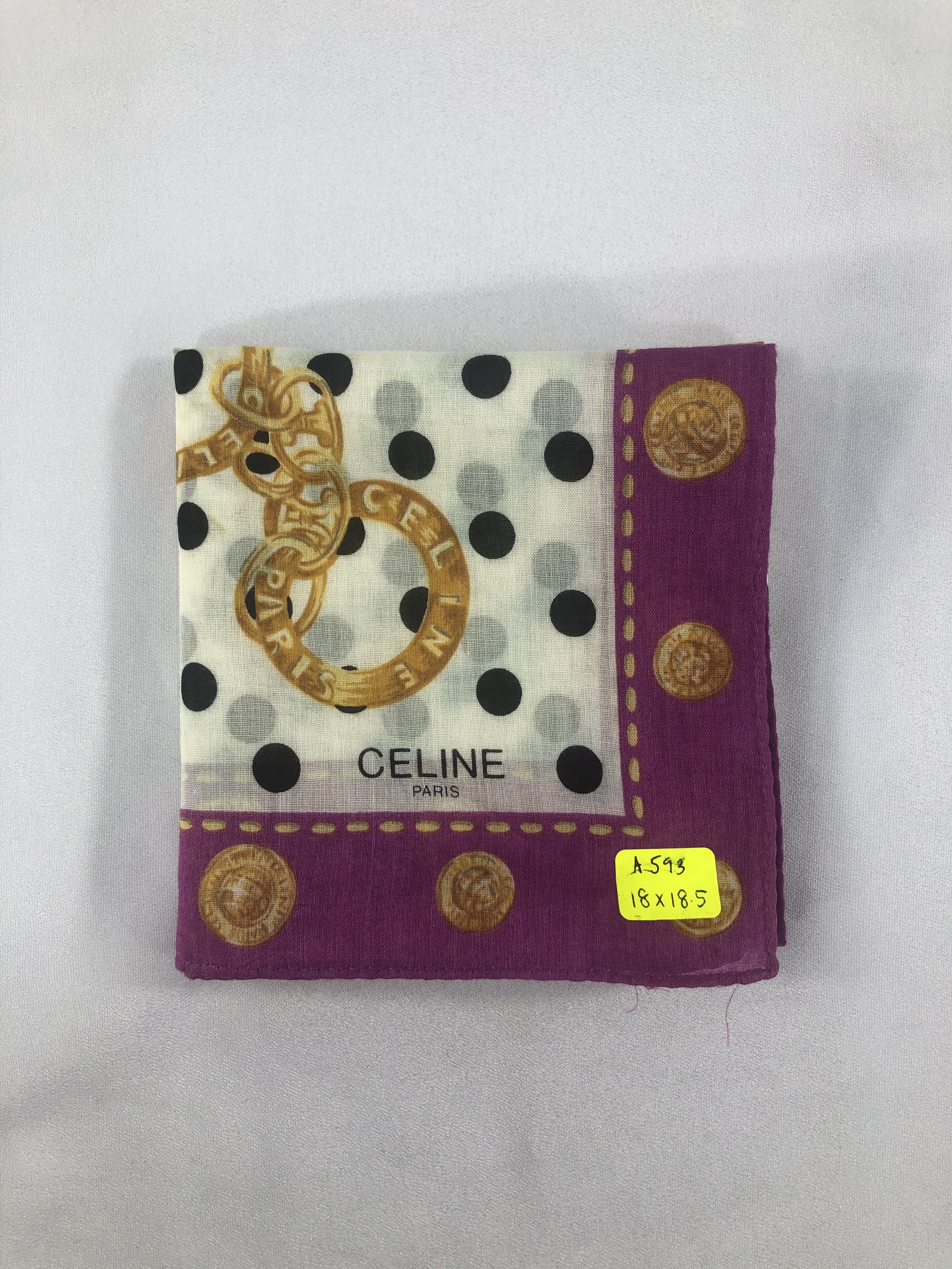 Celine Celine Handkerchief / Bandana / Neckerchief Size ONE SIZE - 7 Thumbnail