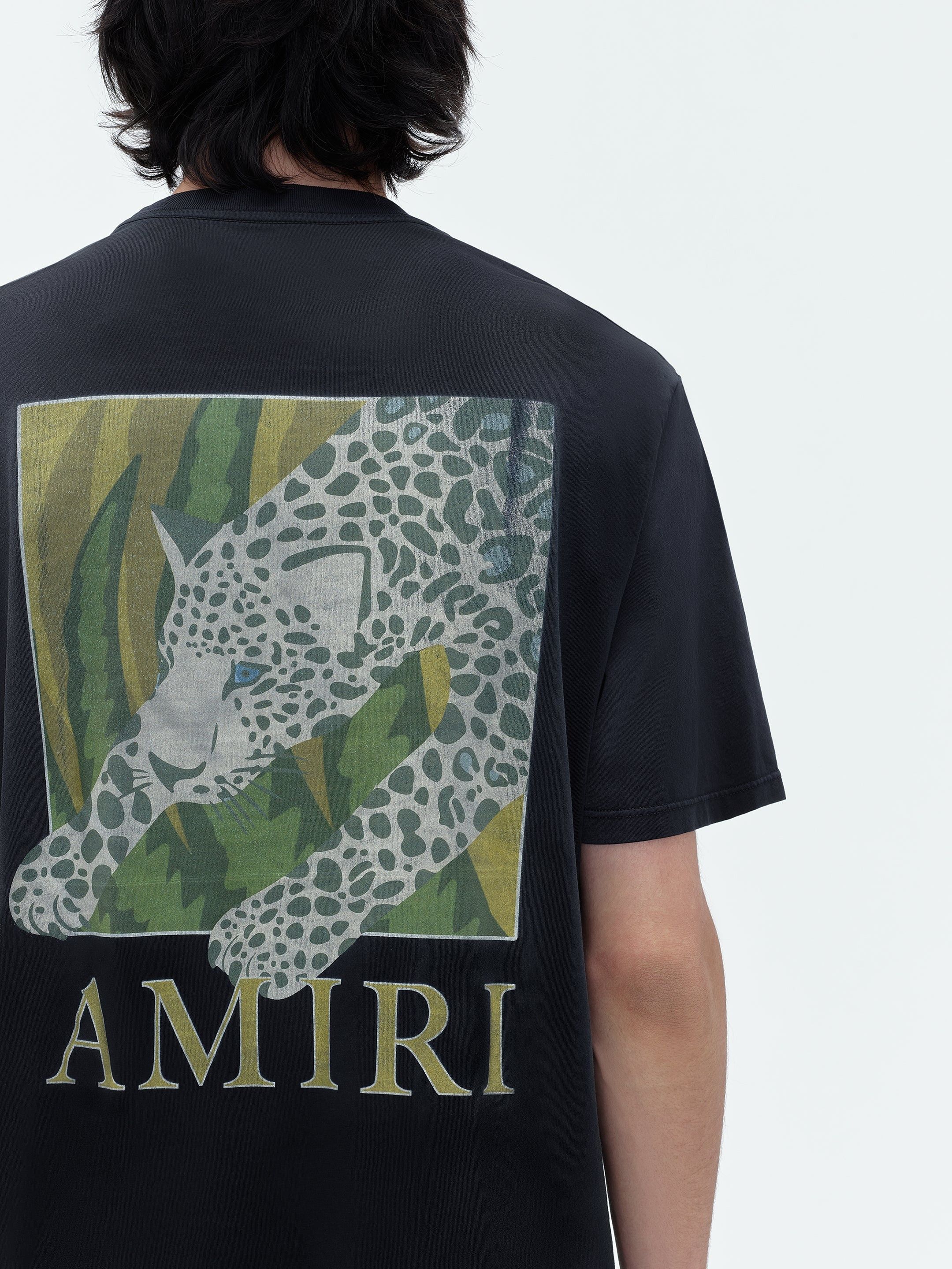 Amiri o1orln1025 Leopard T-Shirt in Black Size US S / EU 44-46 / 1 - 6 Thumbnail
