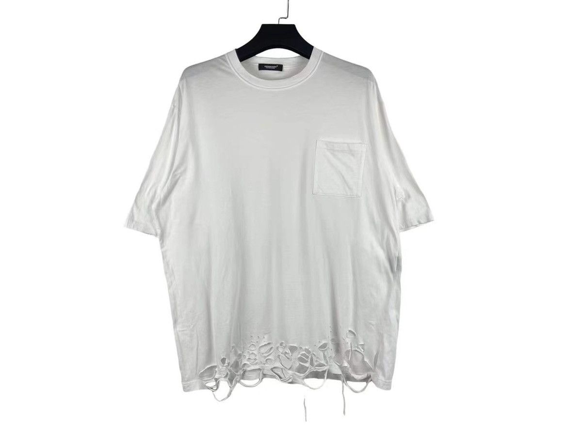 Undercover Undercover 23AW Destroy Bottom Pocket Tee Size US L / EU 52-54 / 3 - 1 Thumbnail
