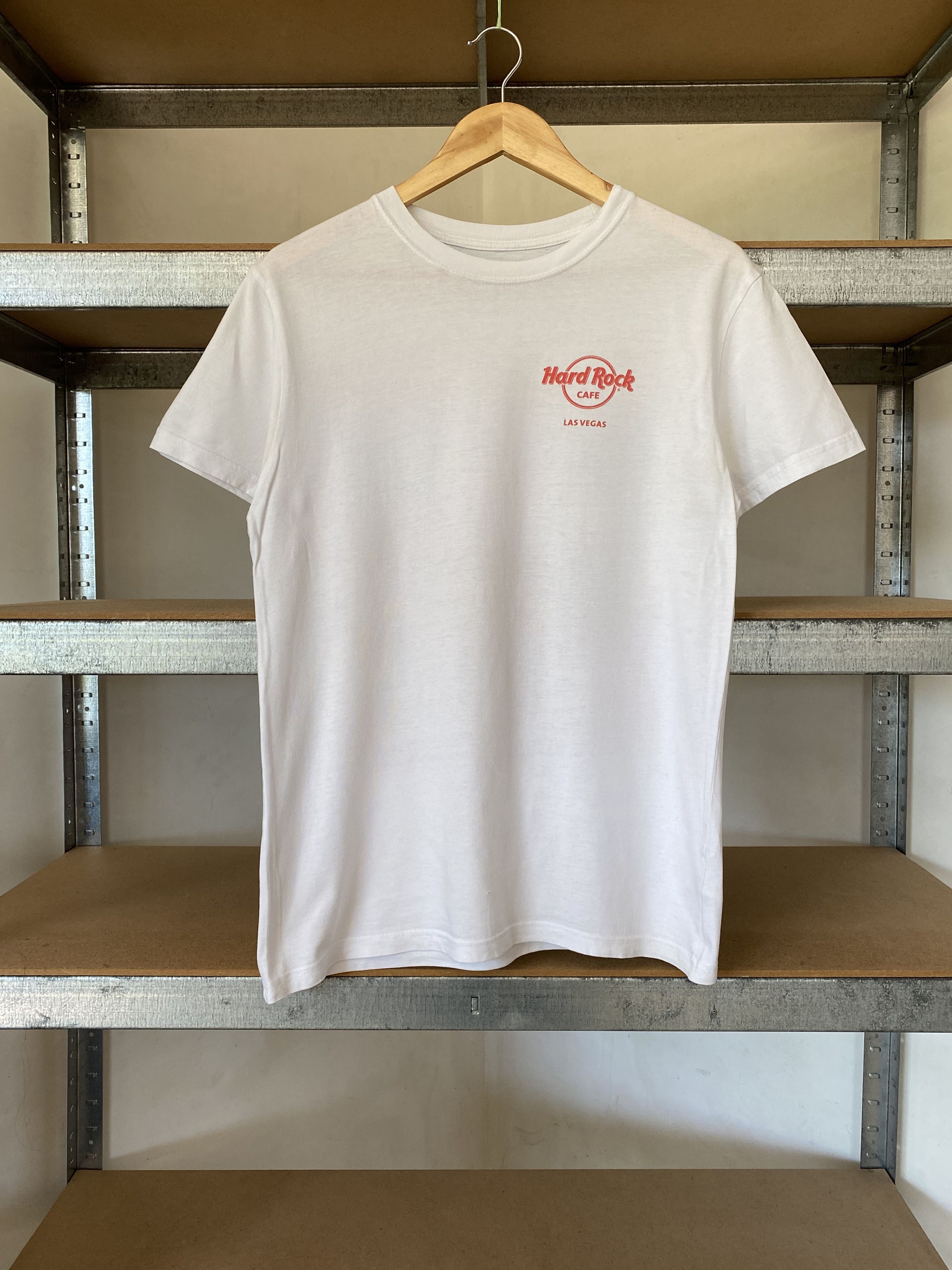 Hard Rock Cafe Hard Rock Cafe Vintage 2000s Las Vegas White Tee Size US S / EU 44-46 / 1 - 2 Thumbnail