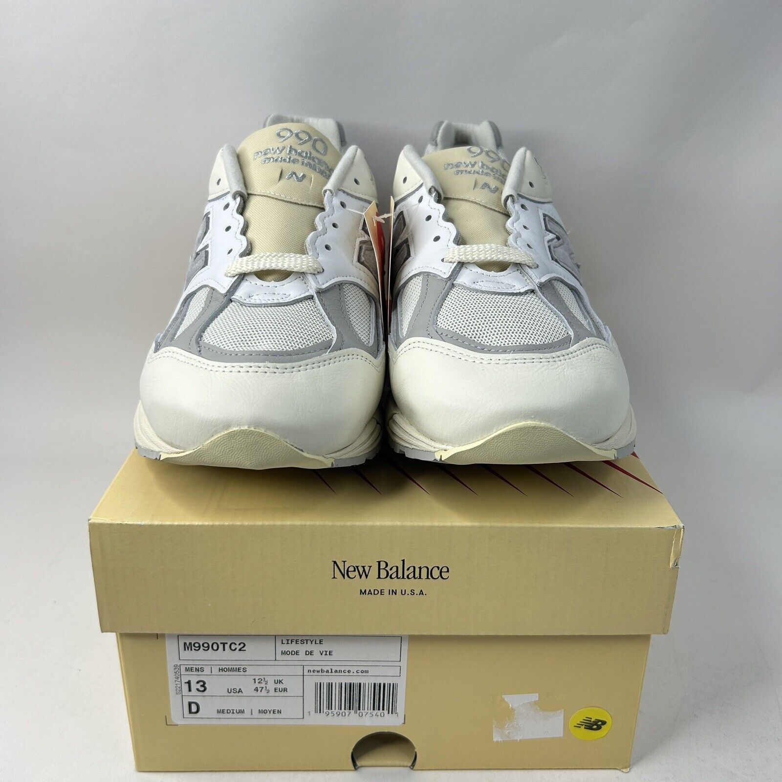 New Balance New Balance x Teddy Santis 990v2 “Sea Salt” 2024 Size US 13 / EU 46 - 2 Thumbnail