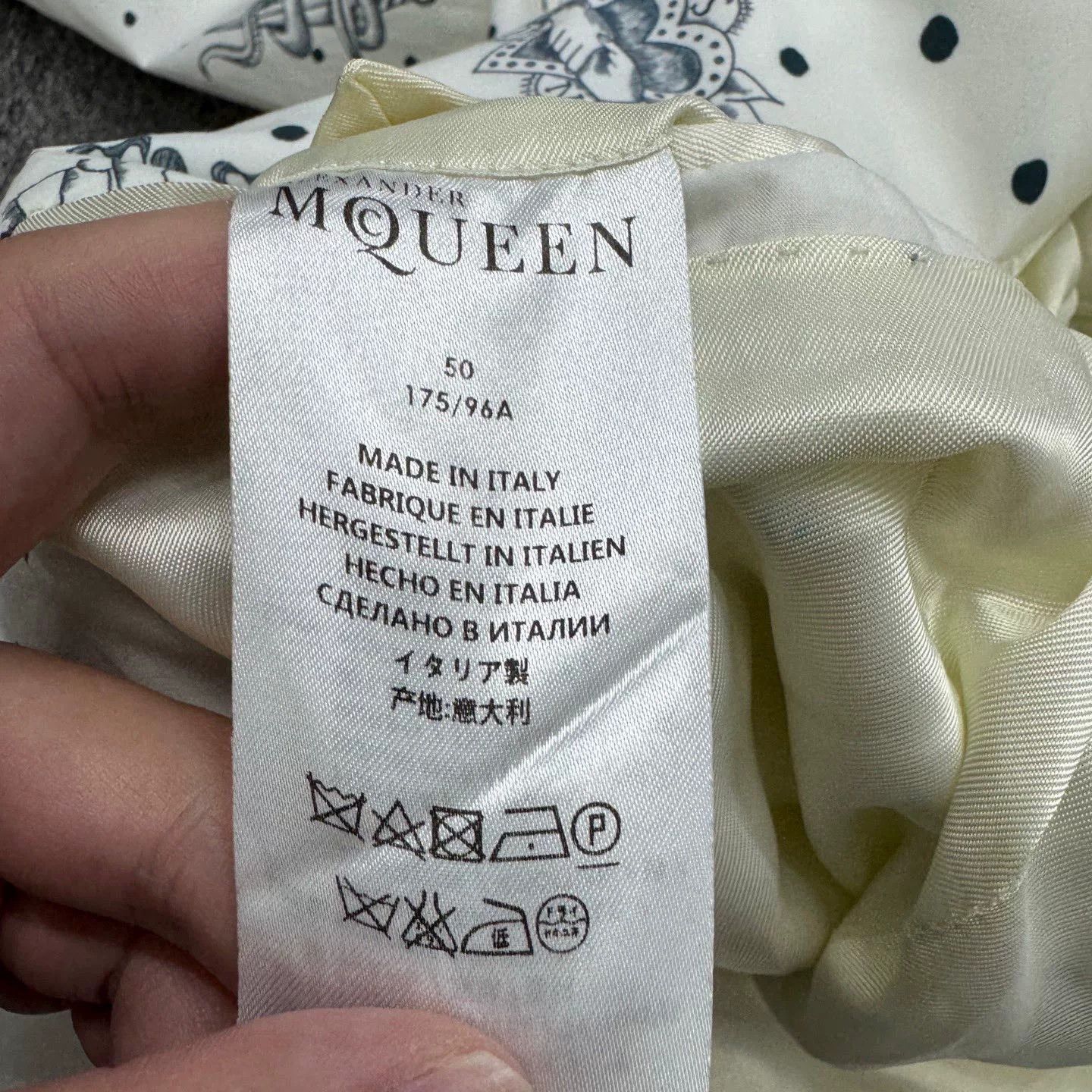 Alexander McQueen Alexander McQueen Mermaid Suit Jacket. Size XL / US 12-14 / IT 48-50 - 4 Thumbnail