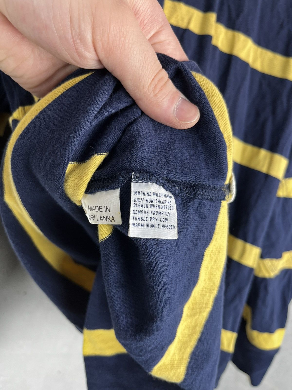 Polo Ralph Lauren Polo Ralph Lauren rugby hoodie vintage 90s Size US L / EU 52-54 / 3 - 12 Thumbnail