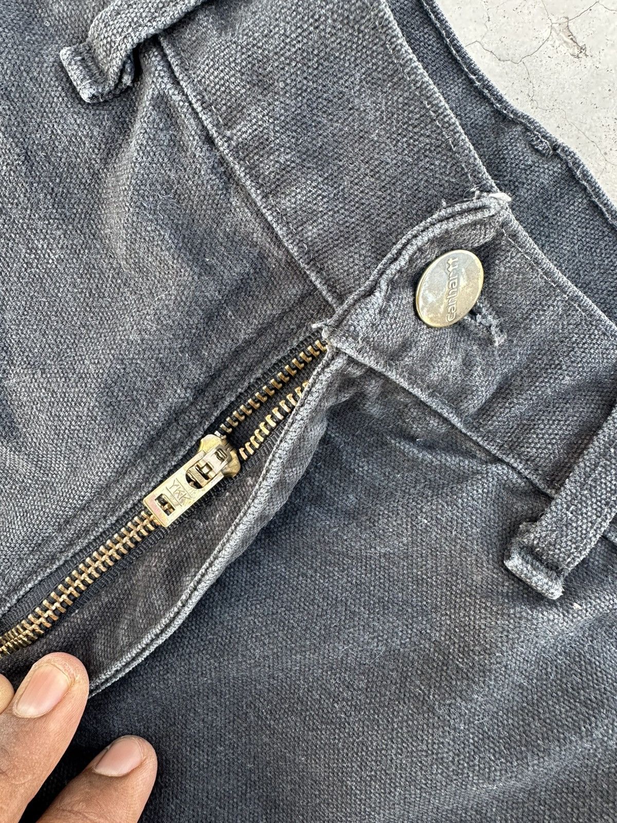 Carhartt × Vintage Vintage Carhartt Double Knee Work Pants – 30x34, Loose Fit Size US 30 / EU 46 - 5 Thumbnail