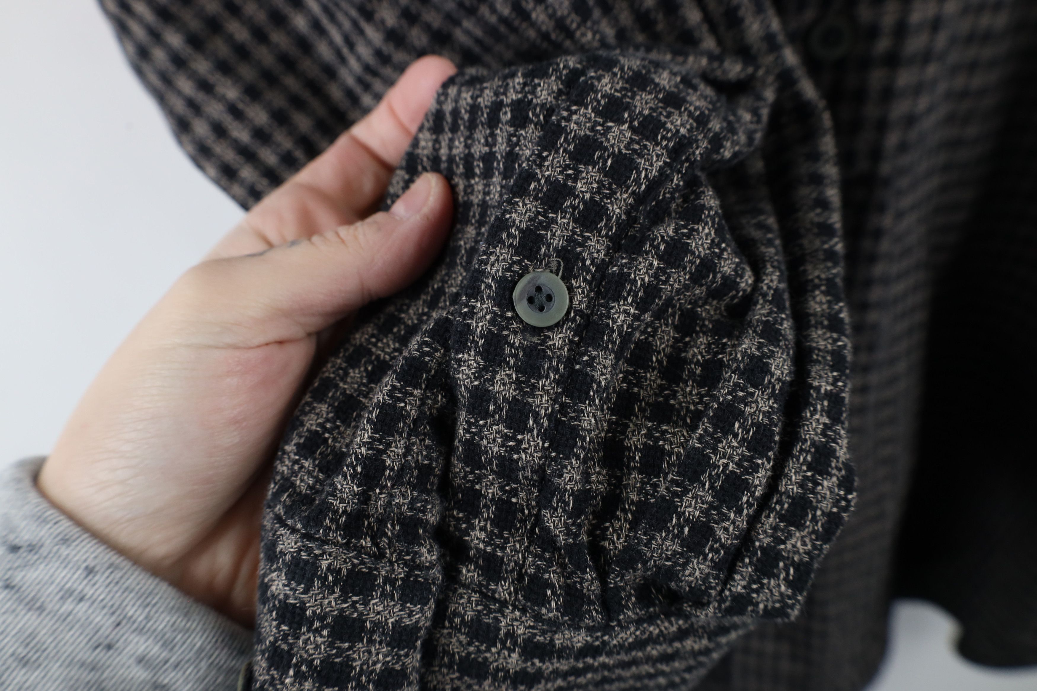 Vintage Vintage 90s Streetwear Collared Button Down Shirt Plaid Size US L / EU 52-54 / 3 - 6 Thumbnail