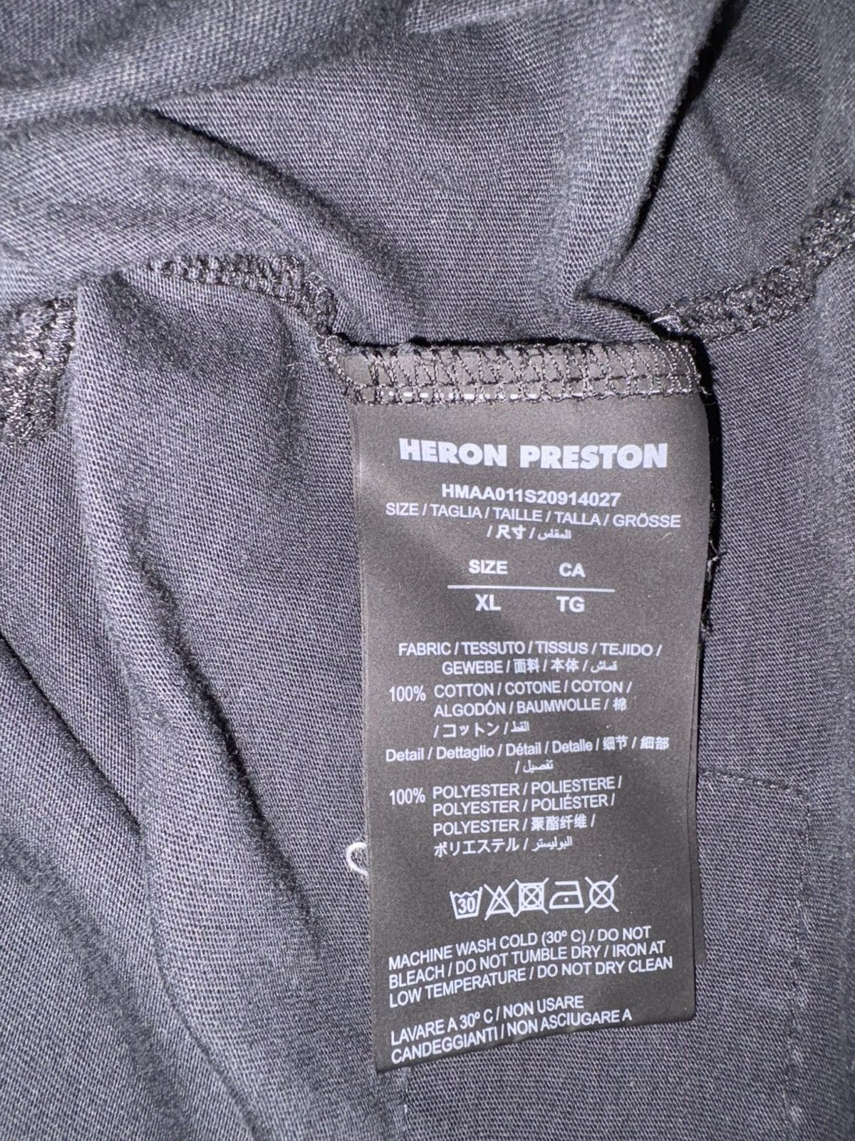 Heron Preston Heron Preston Graffiti СТИЛЬ Logo Tee Size US XL / EU 56 / 4 - 6 Thumbnail