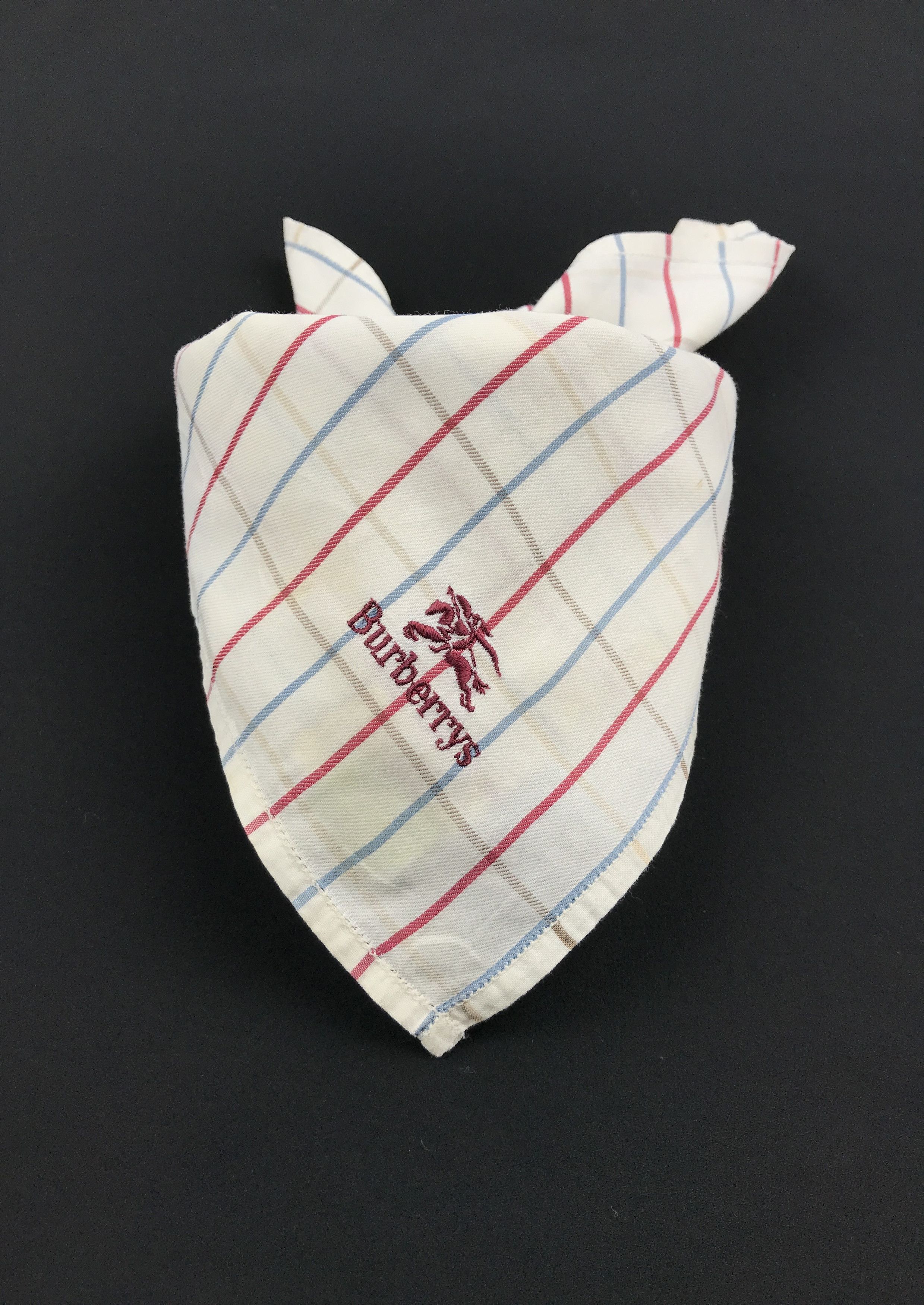 Burberry × Vintage Vintage Burberry Bandana Neckerchief Handkerchief Size ONE SIZE - 3 Thumbnail