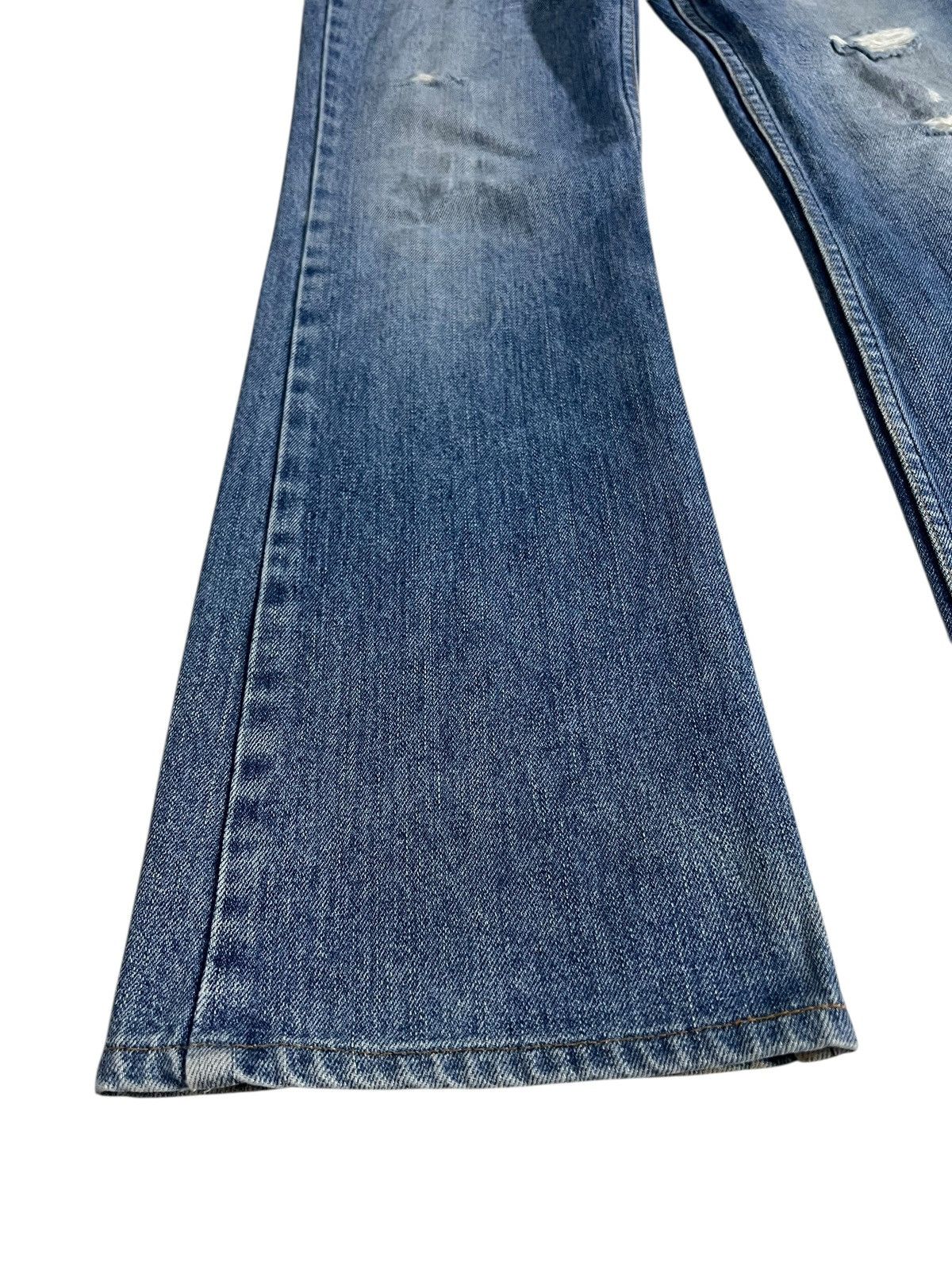 Levi's Vintage Flare Levi’s 517-03 Single R Distress Mud Wash Jean Size US 28 / EU 44 - 4 Thumbnail