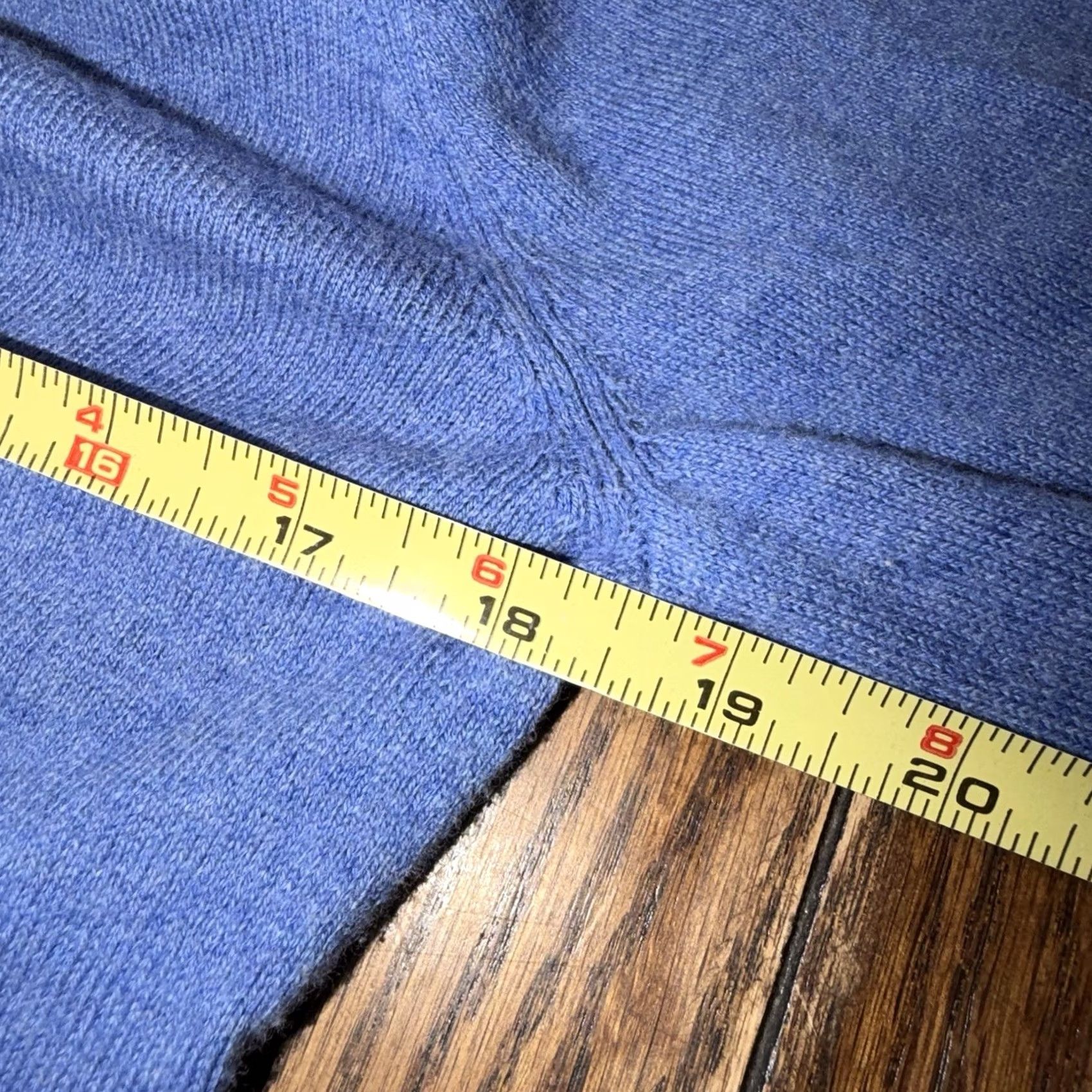 Vintage VINTAGE L.L.Bean Sweater Womens Small Blue Turtleneck Cotton Cashmere Pullover Outdoors Mens? Size S / US 4 / IT 40 - 7 Thumbnail