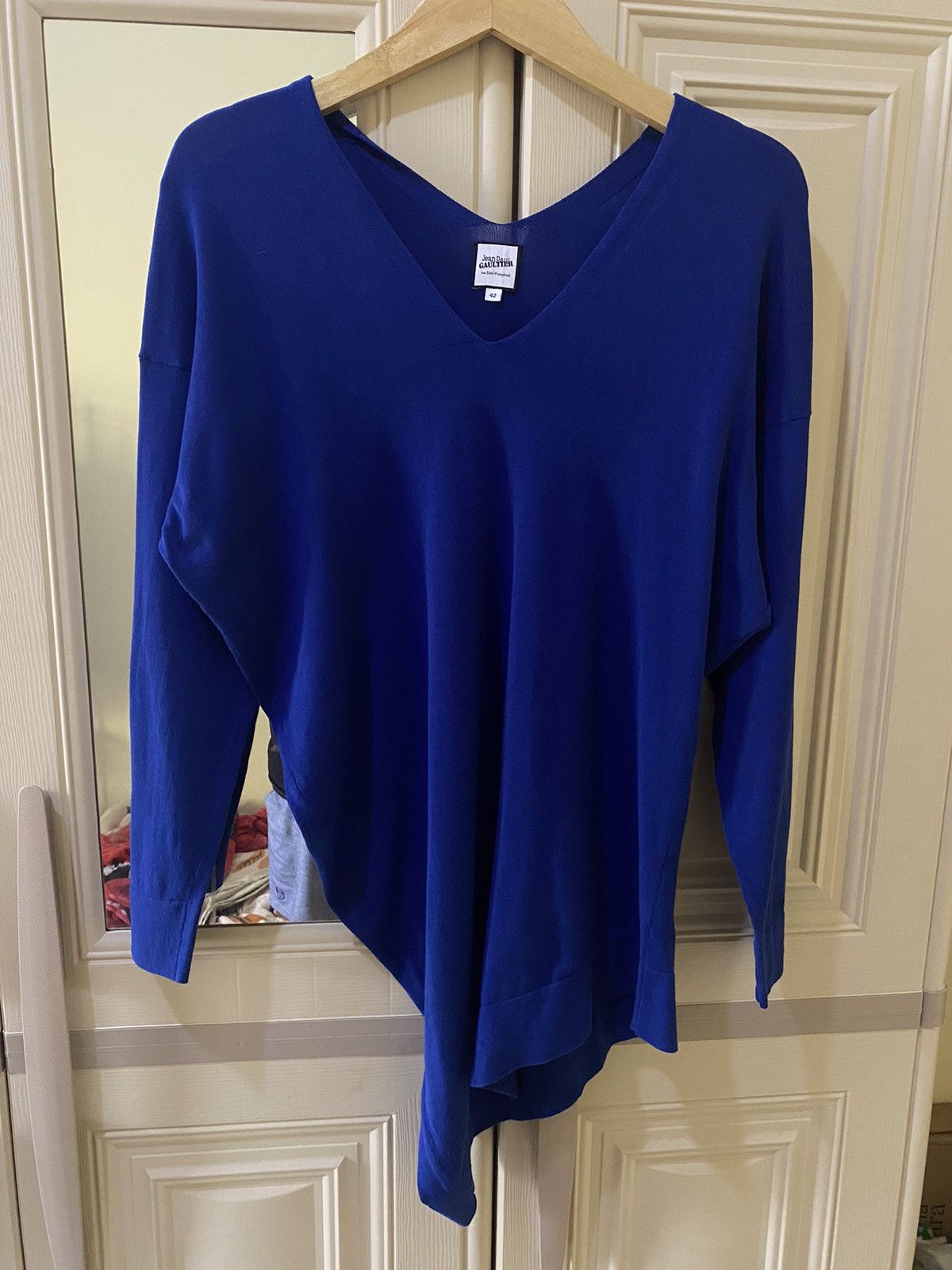 Jean Paul Gaultier Jean paul gaultier irregular asymmetric sleeve knit Size US M / EU 48-50 / 2 - 4 Thumbnail