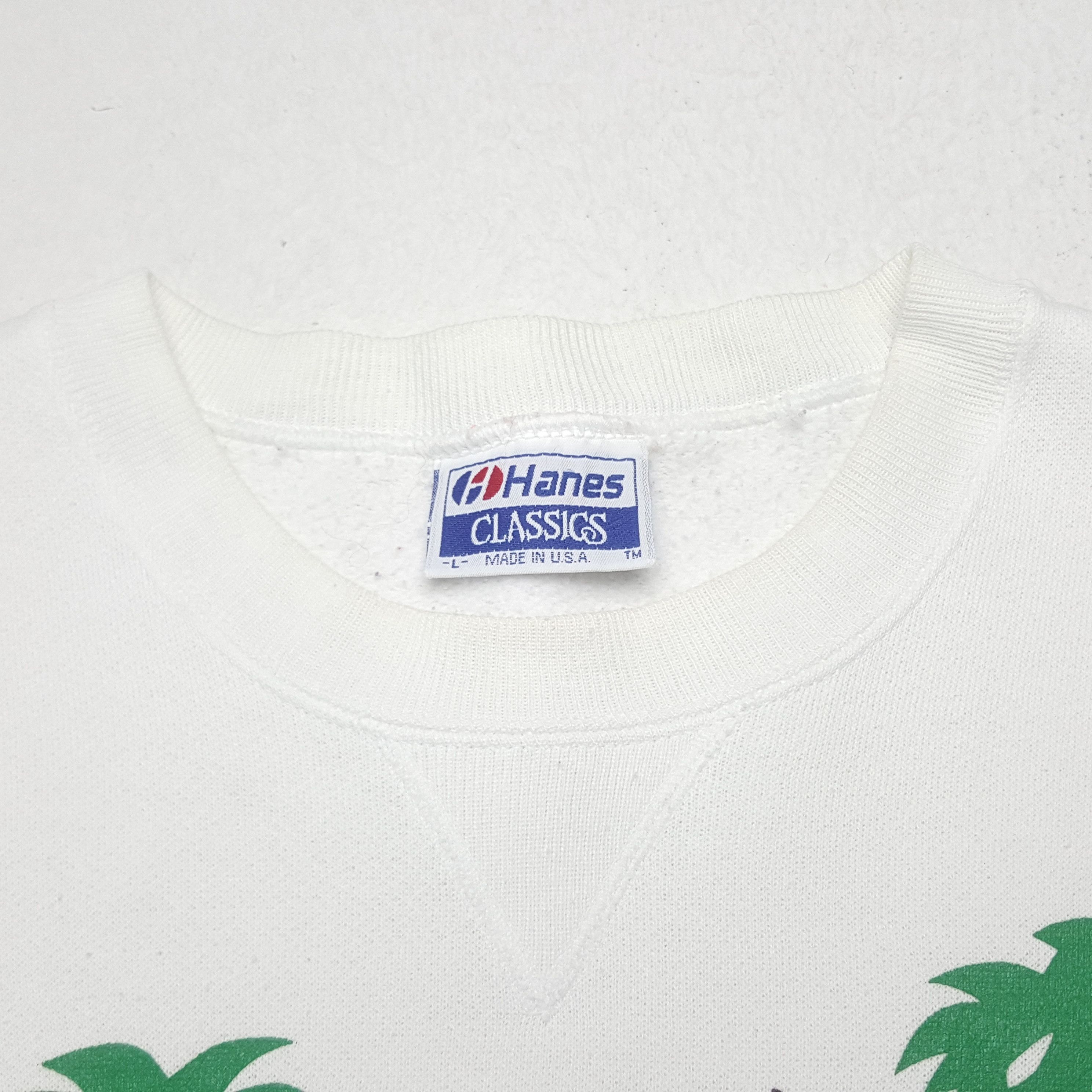 Hanes × Vintage Vintage Destination Of New Wave Sweatshirt Size US S / EU 44-46 / 1 - 5 Thumbnail