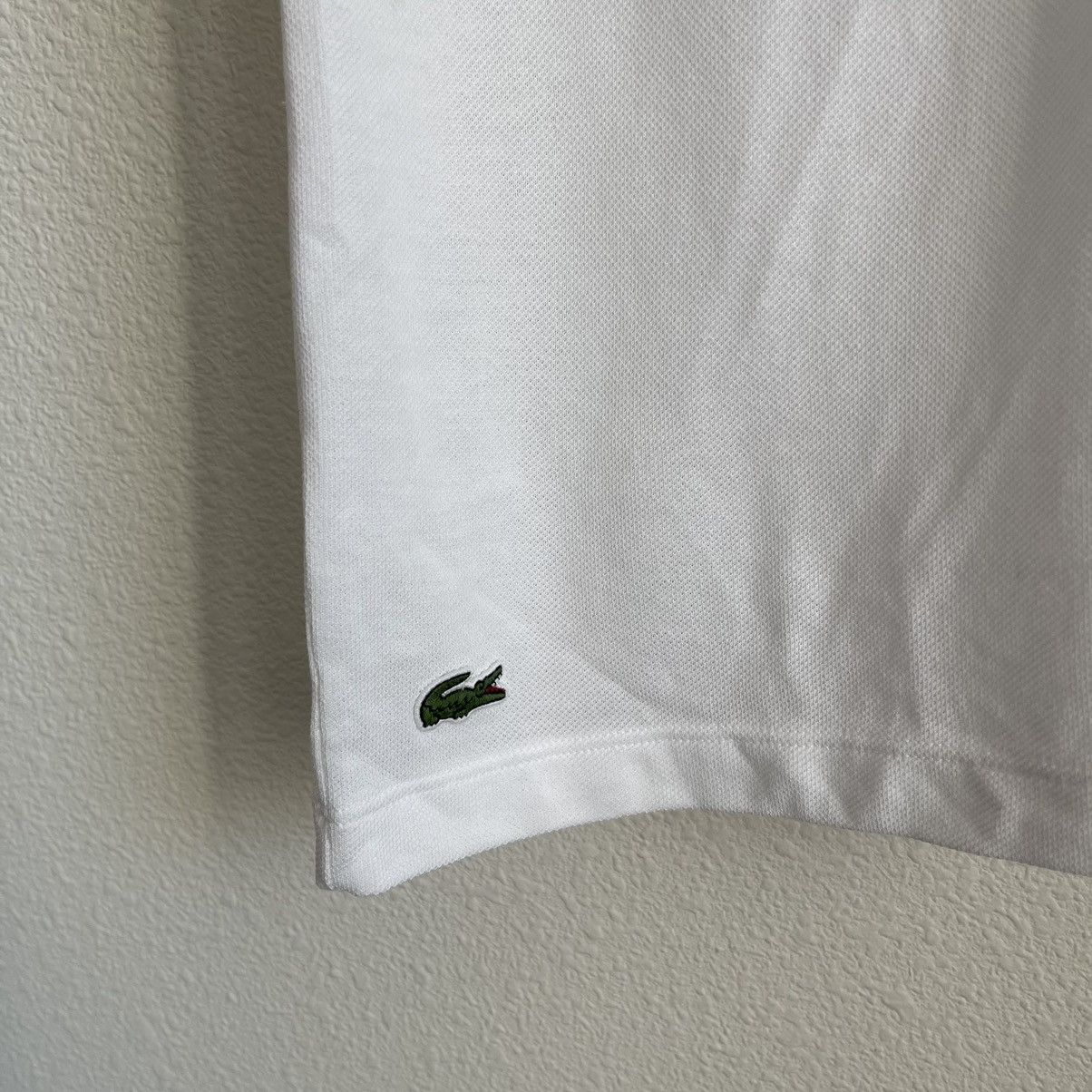 Lacoste Lacoste Wave Logo Short Sleeve Pique Polo Size US L / EU 52-54 / 3 - 5 Thumbnail