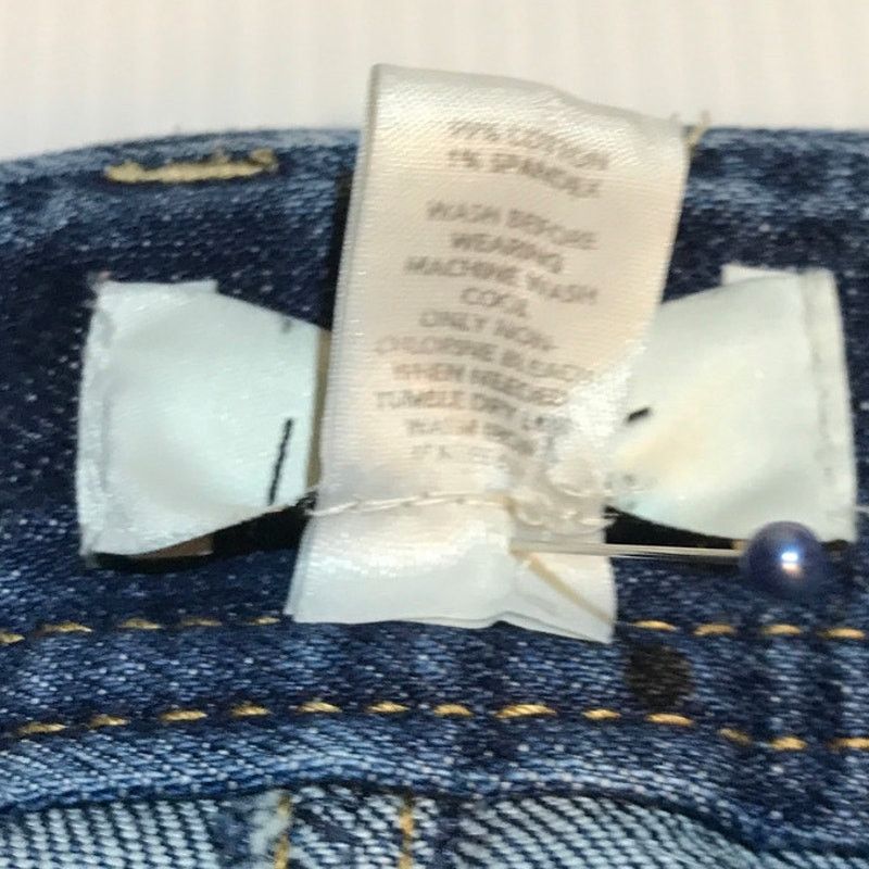 Ann Taylor Ann Taylor LOFT Blue Denim Jean Skirt 14 A-Line Retro Size 36" / US 14 / IT 50 - 4 Thumbnail