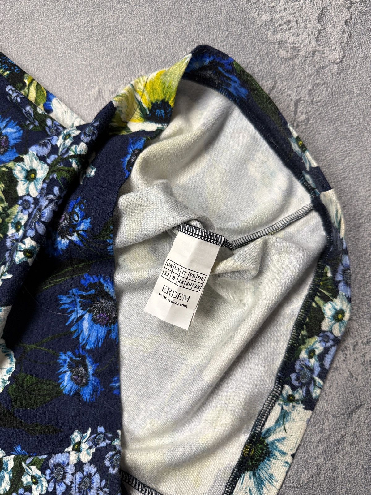 Erdem ERDEM GARDEN FLORAL VISCOSE DRESS Size M / US 6-8 / IT 42-44 - 9 Thumbnail