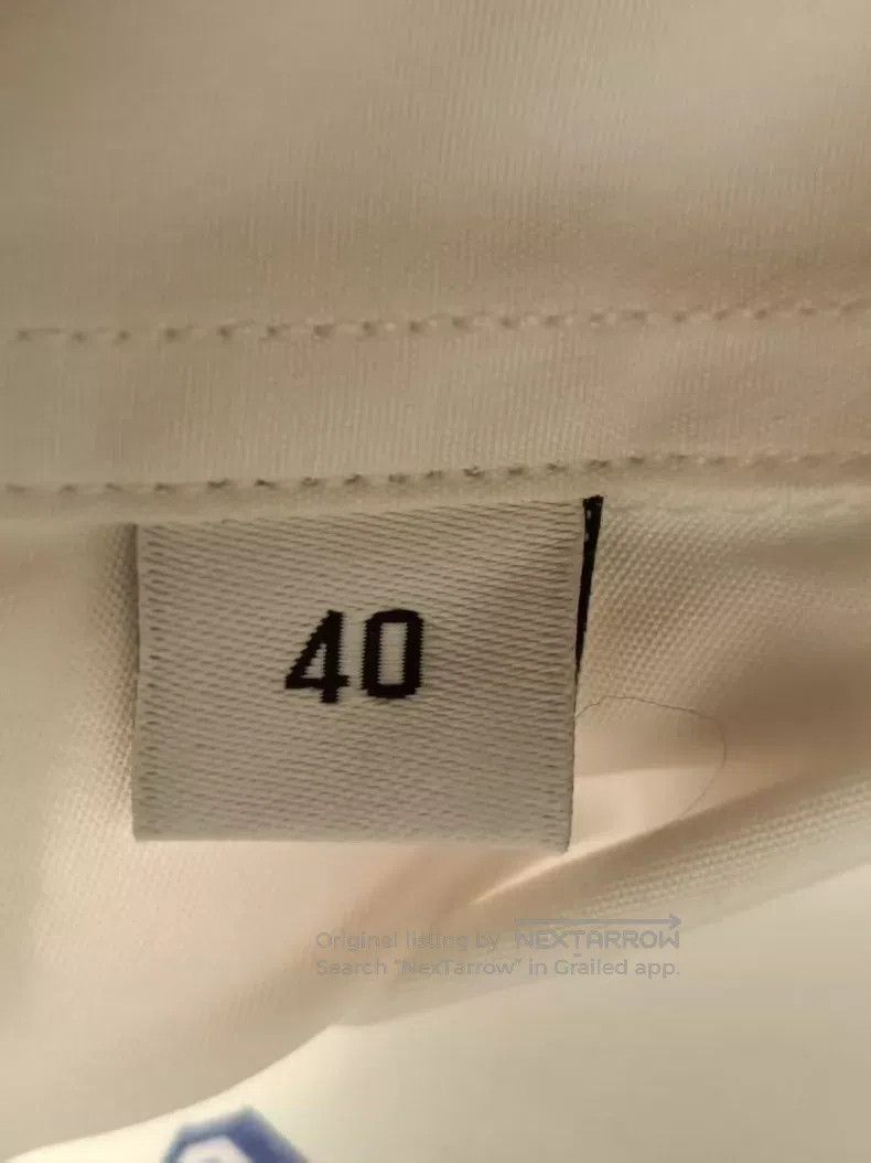 Givenchy Givenchy Size40 Men's white star shirt Size US M / EU 48-50 / 2 - 4 Thumbnail