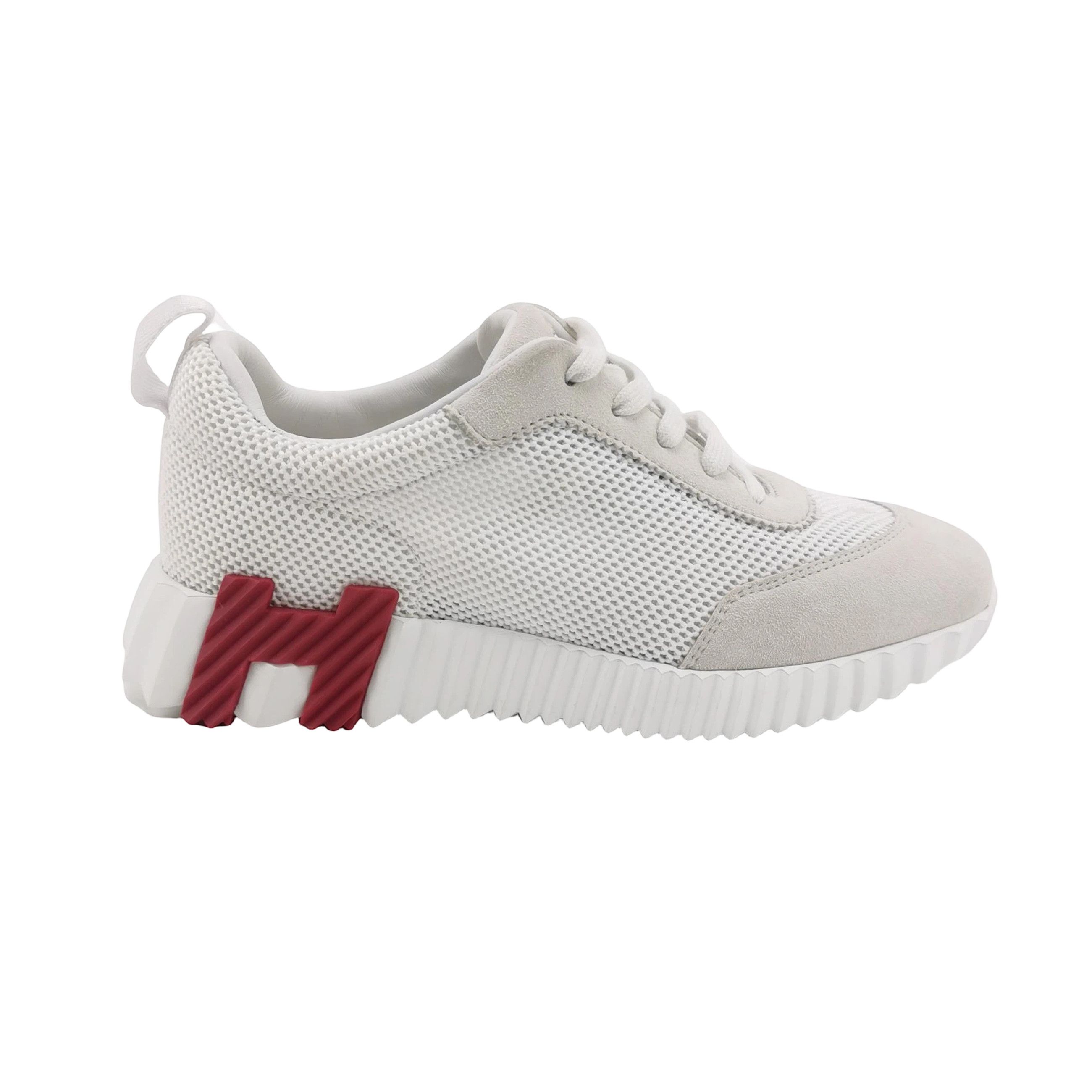 Hermes Hermes Women 7-5 Lowtop Sneakers Size US 7.5 / IT 37.5 - 1 Thumbnail