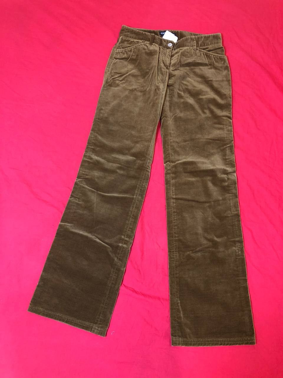 Dolce & Gabbana Dolce Gabbana vintage velvet casual luxury pants Size 26" / US 2 / IT 38 - 1 Thumbnail