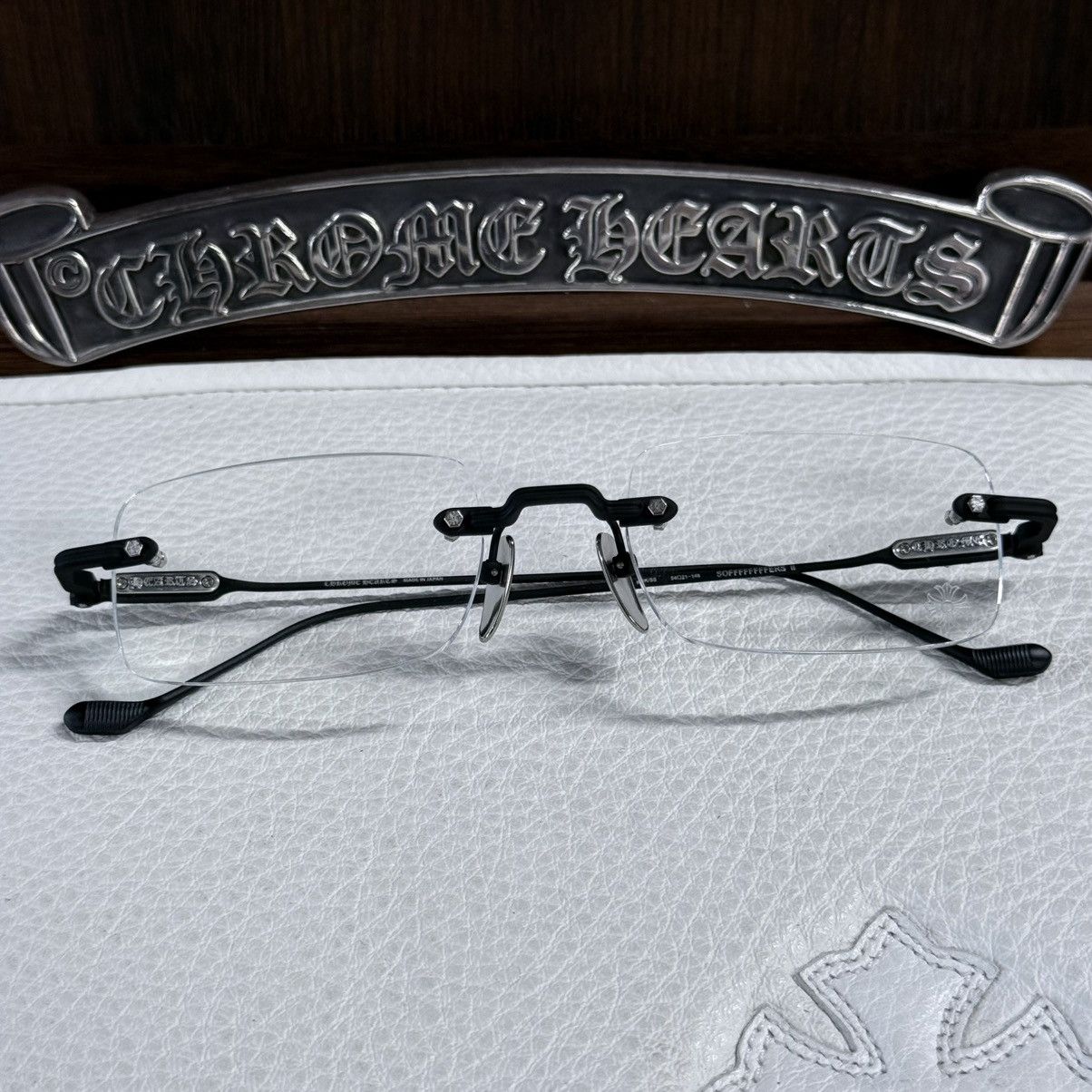 Chrome Hearts Chrome Hearts SOFFEFFFFEERS II Glasses Size ONE SIZE - 1 Thumbnail