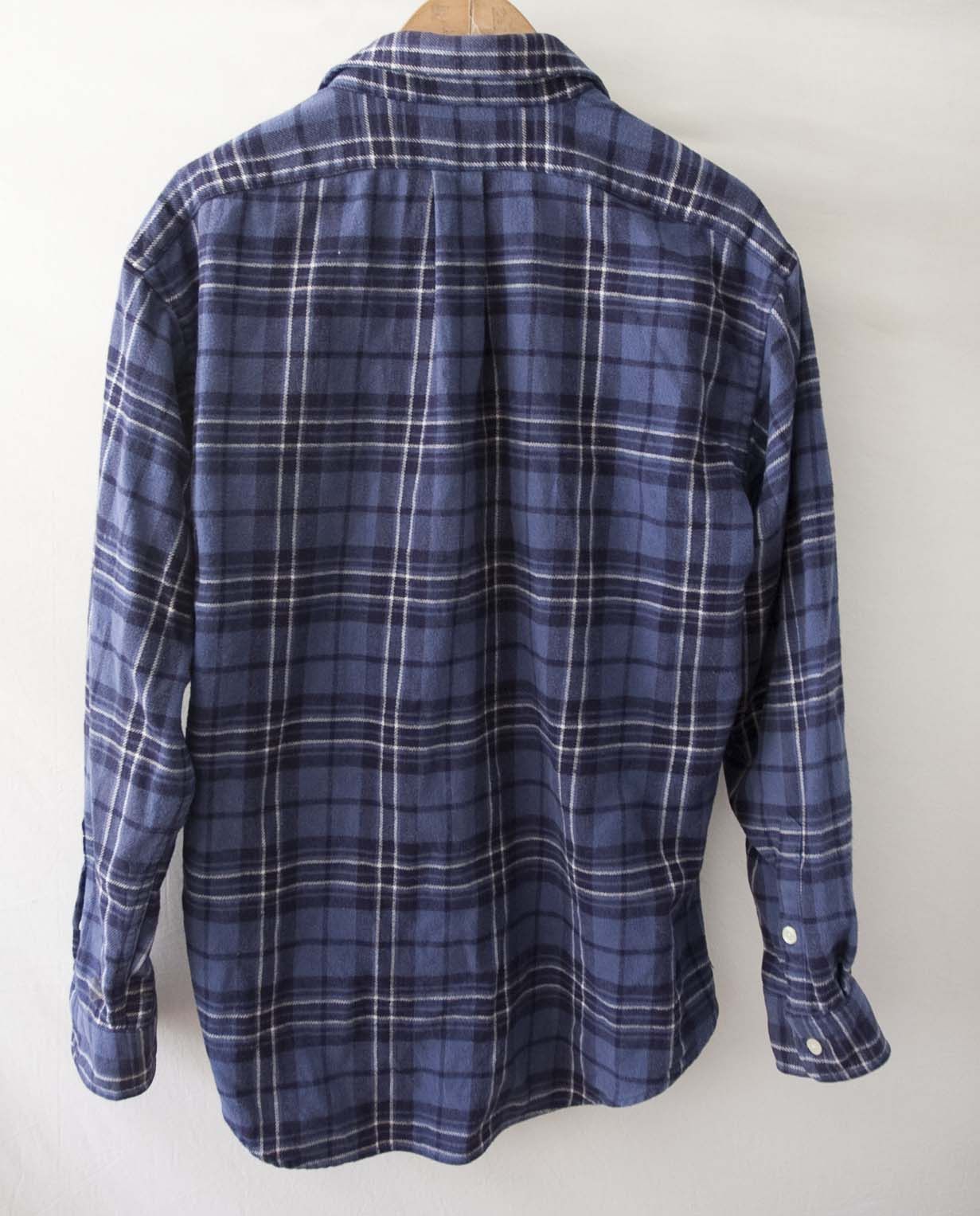 Polo Ralph Lauren × Vintage Polo Jeans Co. Ralph Lauren Heavy Shirt Flannel Size M Blue Size US M / EU 48-50 / 2 - 8 Thumbnail