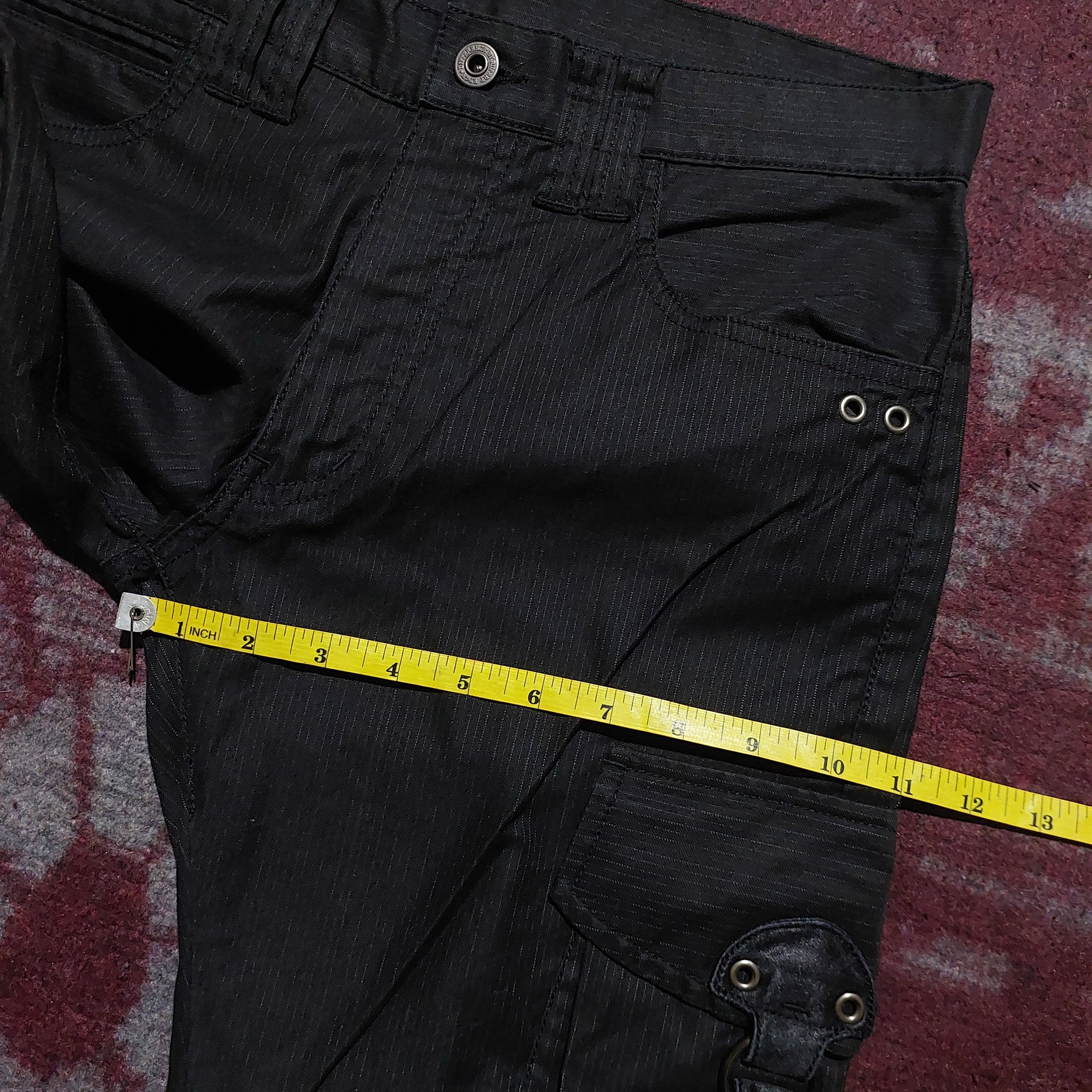 The Difference Difference rupert black cargo flare pants Size US 31 - 17 Thumbnail