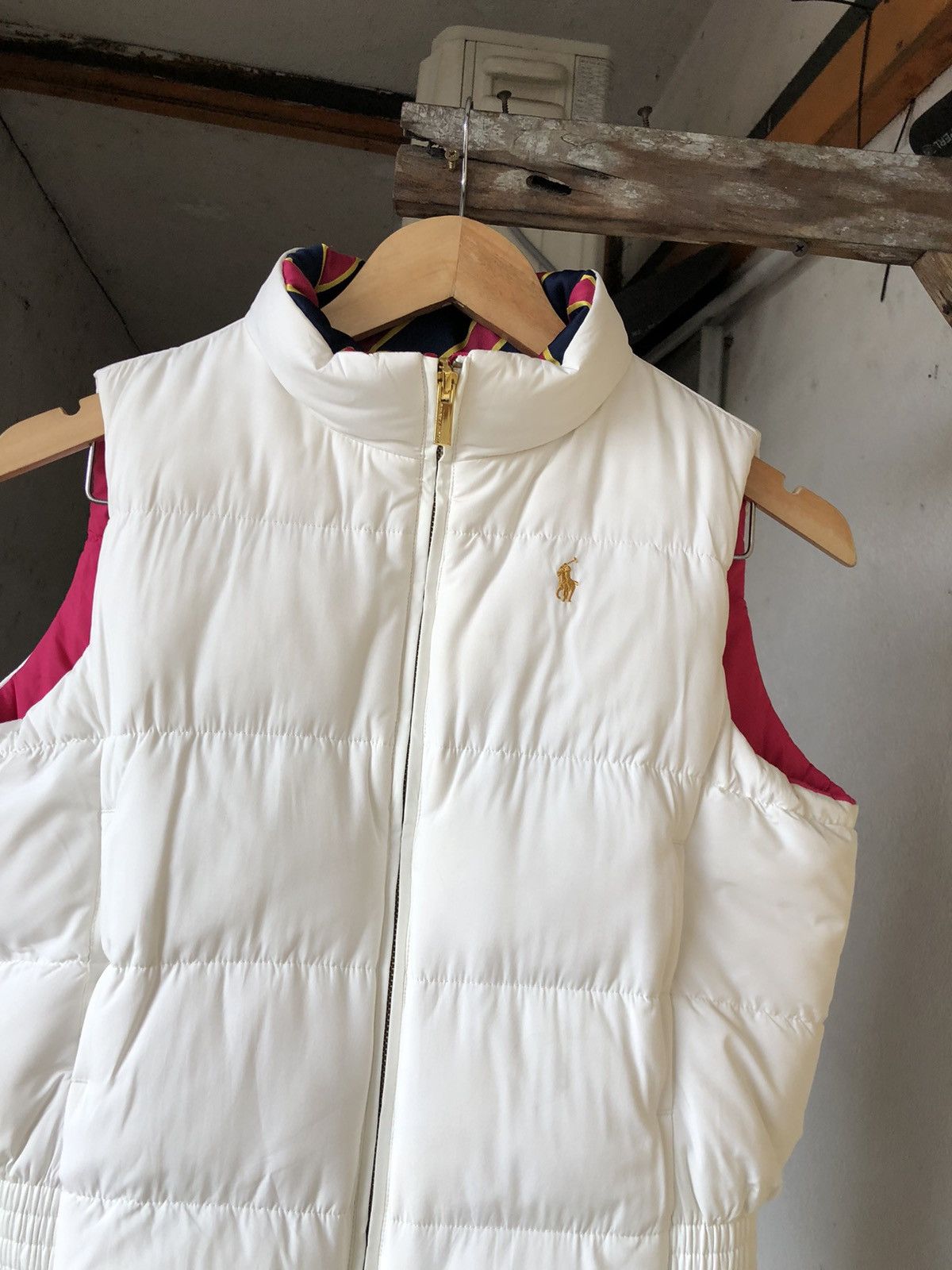 Polo Ralph Lauren Nice❗️Polo Ralph Lauren Reversible Vest Puffer Jacket Size S / US 4 / IT 40 - 15 Thumbnail