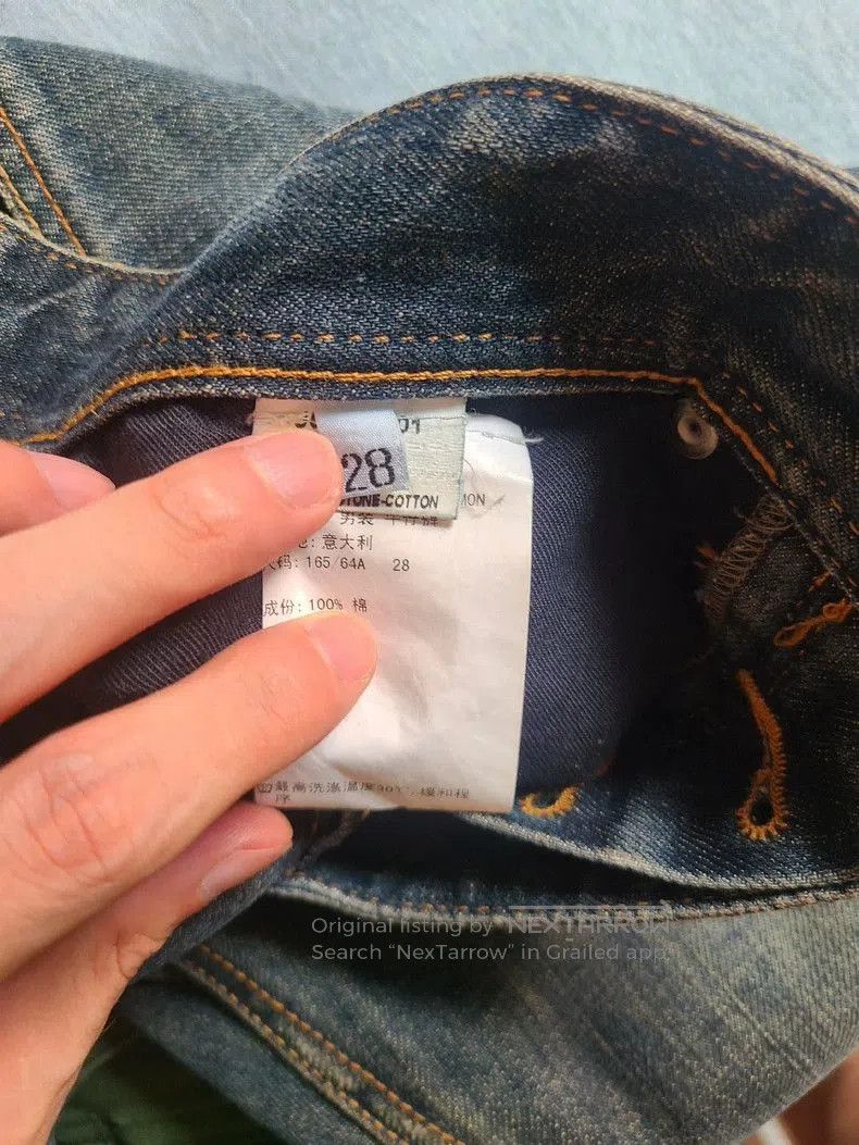 Raf Simons Raf Simons Distressed Denim Jeans Size 28. Size US 28 / EU 44 - 7 Thumbnail