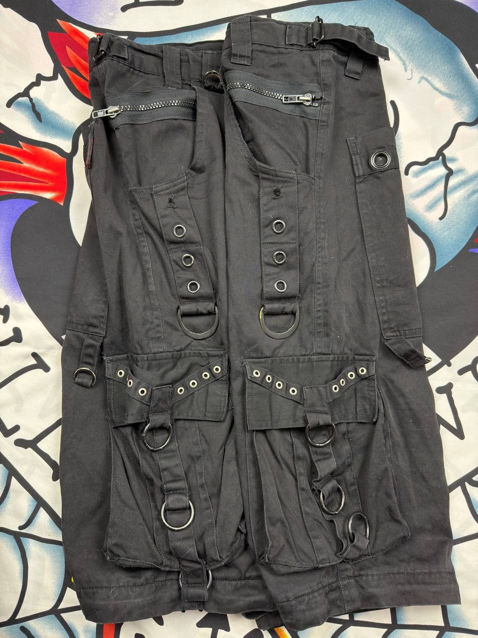 Tripp NYC Hard Leather Stuff y2k gothic avntgarde shorts Size 34 Size US 34 / EU 50 - 5 Thumbnail