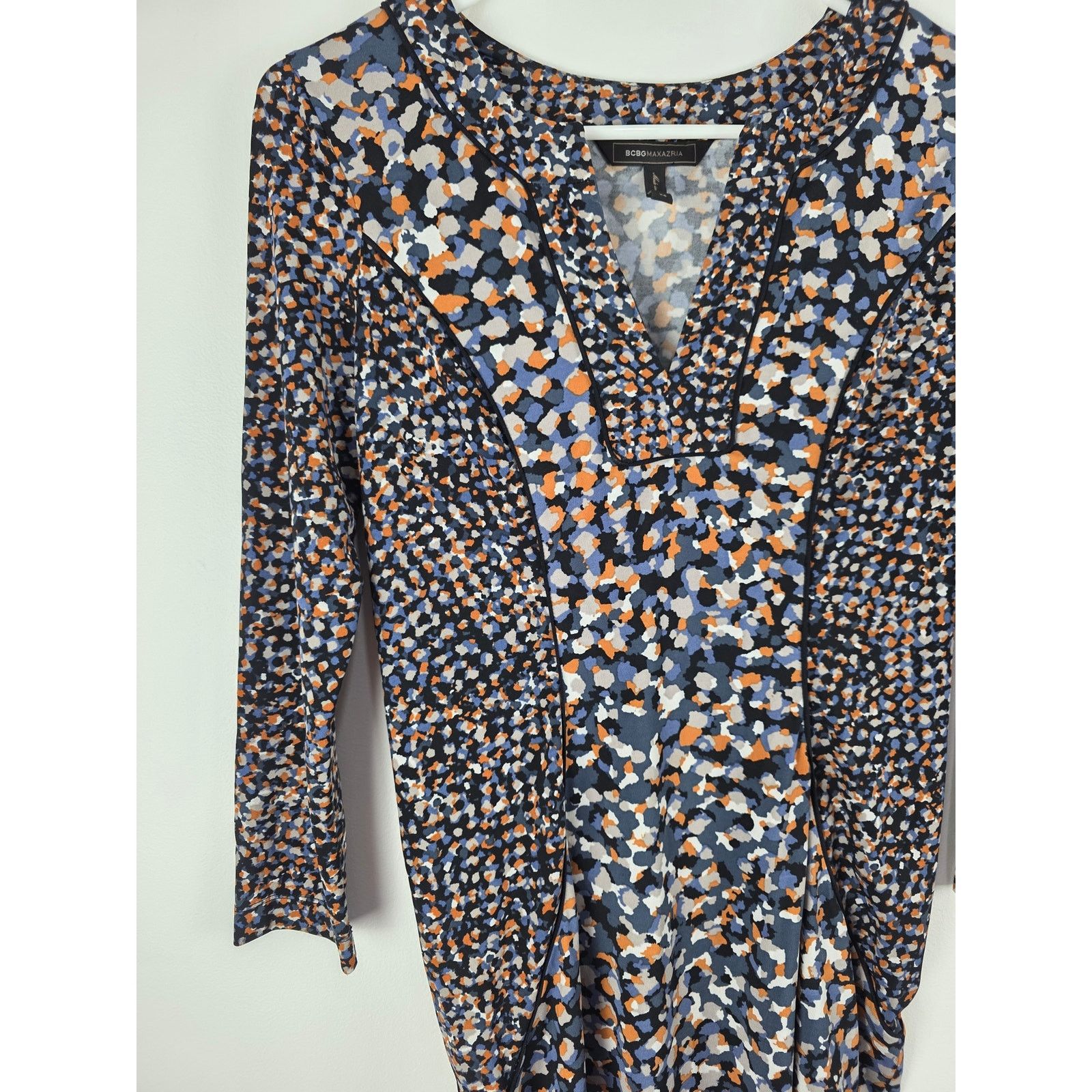 Bcbgmaxazria BCBGMAXAZRIA Lagen Look Midi Dress XS Womens Art To Wear Size XS / US 0-2 / IT 36-38 - 2 Thumbnail