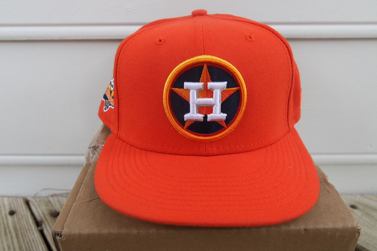 Hat Club × MLB × New Era 7 1/2 New Era Houston Astros Exclusive Fitted Size ONE SIZE - 1 Thumbnail